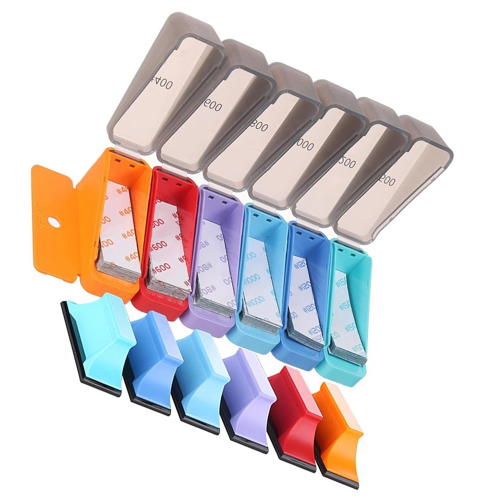 120Pcs Micro Detail Sander Kit, 3"X 1" Hand Sanding 400-1500 Grit5596