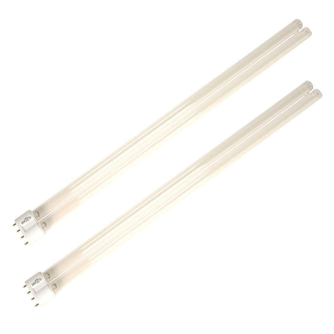 HOZELOCK 2 PACK REPLACMENT 55W UV BULB FOR VORTON 55A POND SHORT SPARE PLL LAMP