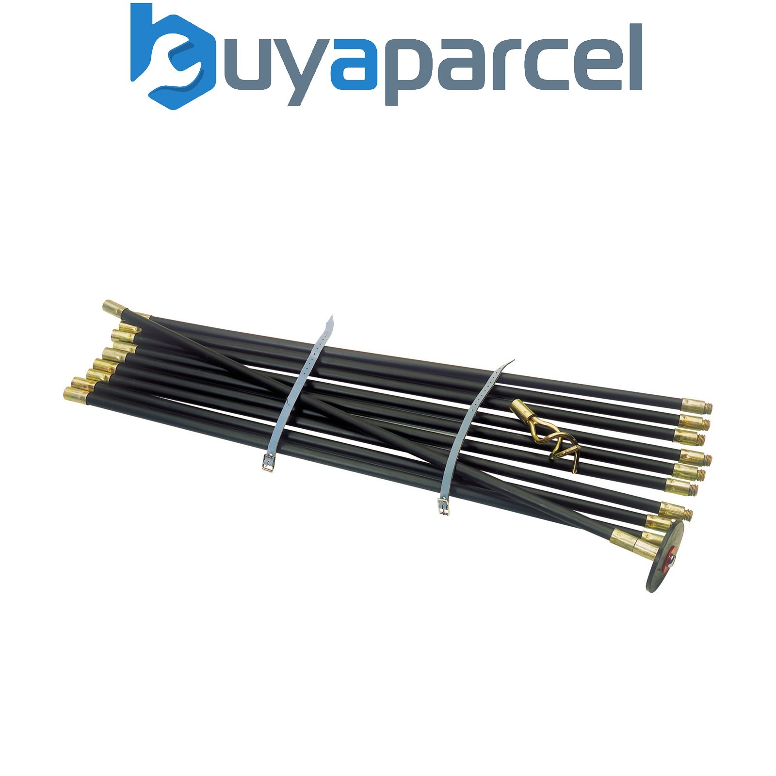 Draper 23540 Polypropylene Drain Rod Set, 9m (12 Piece)