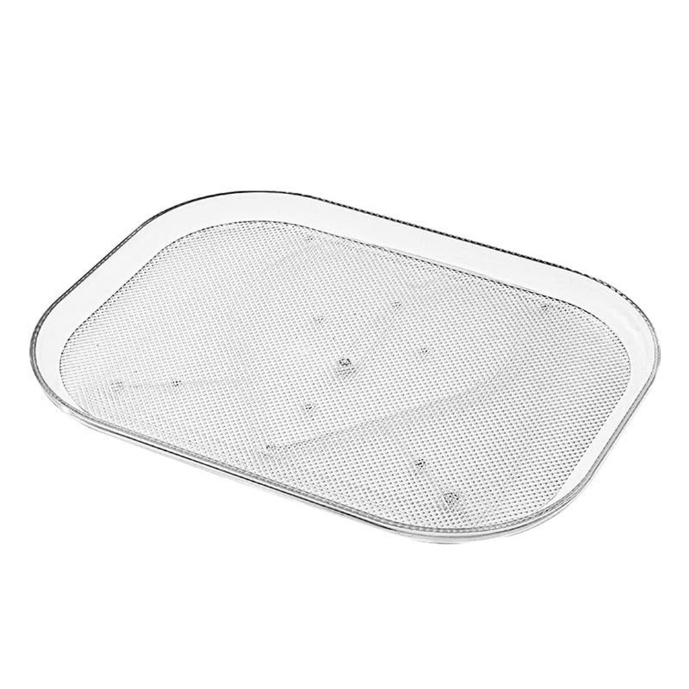 2 PCS Square Organizer for Refrigerator Countertop Condiment Storage Rack S5L5