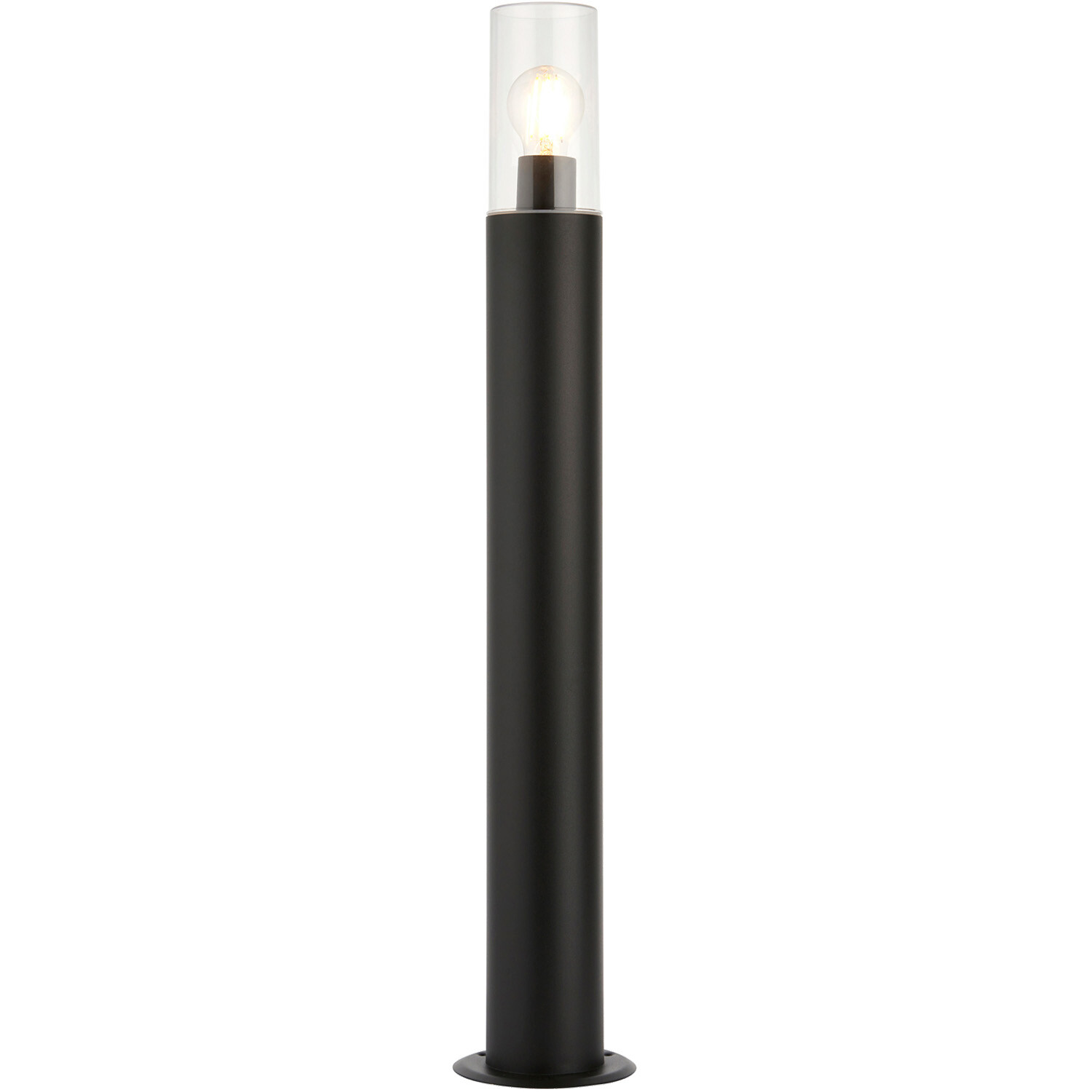 Outdoor Bollard Post Light - 15W E27 LED - 800mm Height - Stainless Steel