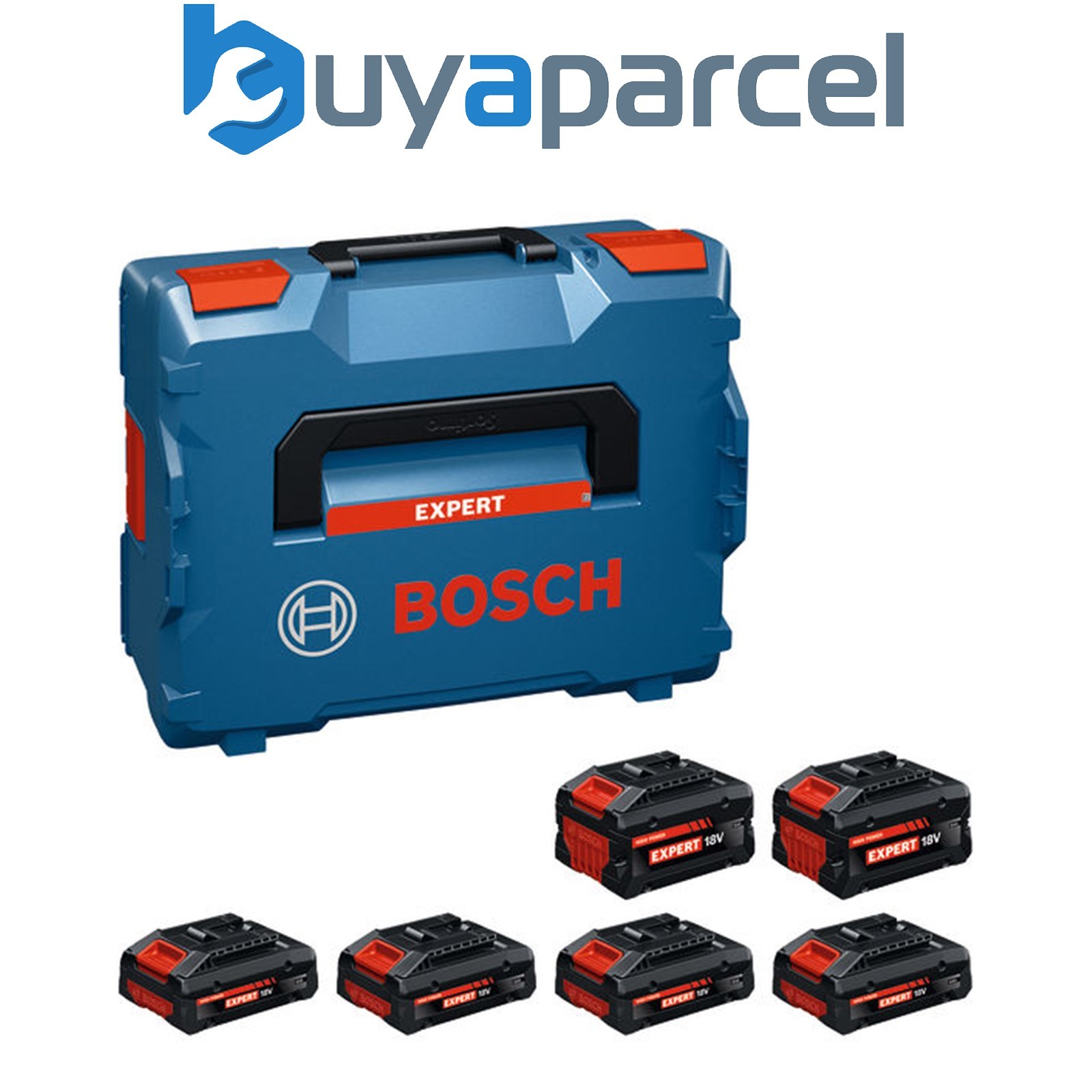 Bosch PRO 18v Battery Pack 4xEXBA18V-40 + 2xEXBA18V-80 L-Boxx 136 1600A0373G