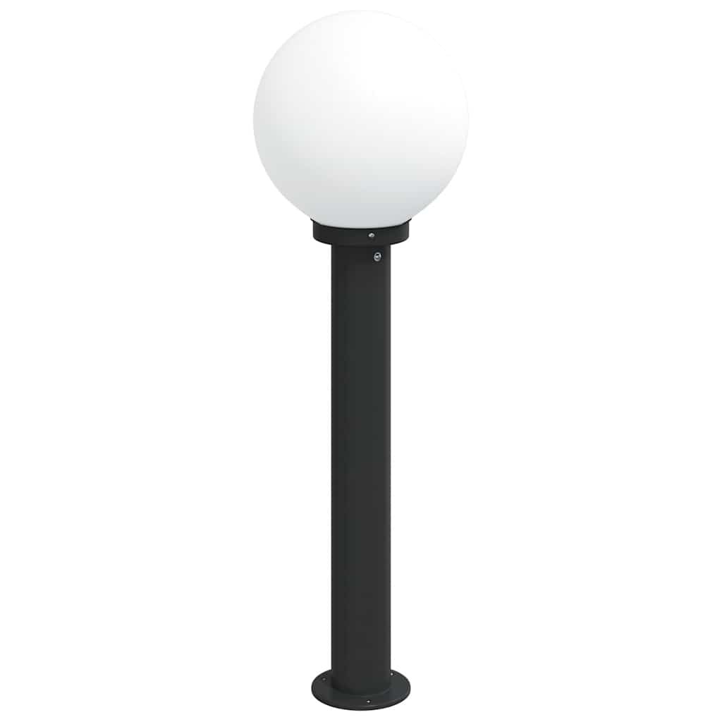 Bollard Light 80 cm Black Stainless Steel IP44 Outdoor Garden Path vidaXL