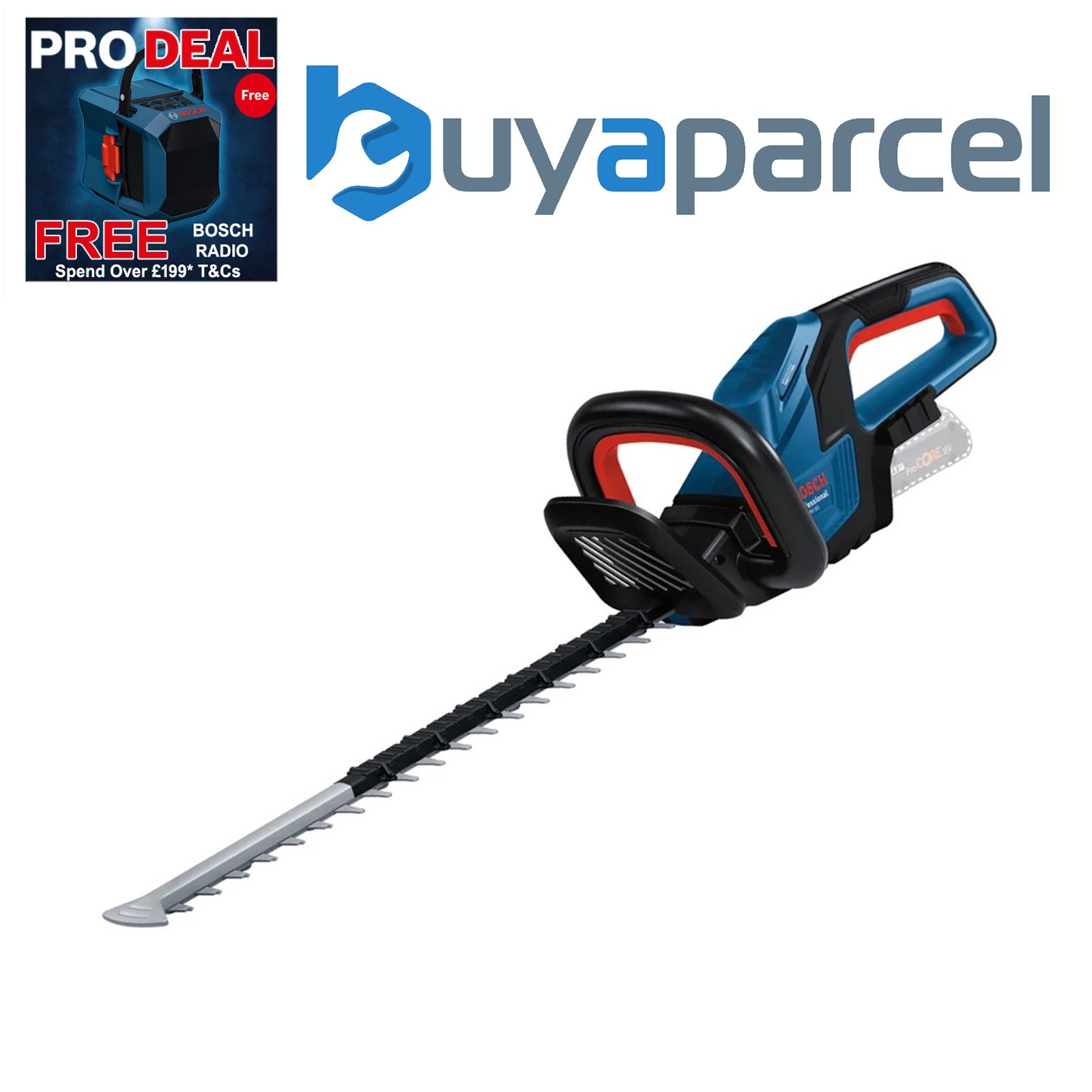 Bosch GHE 18V-50 18V Professional Cordless Brushless Hedge Trimmer 50cm Bare
