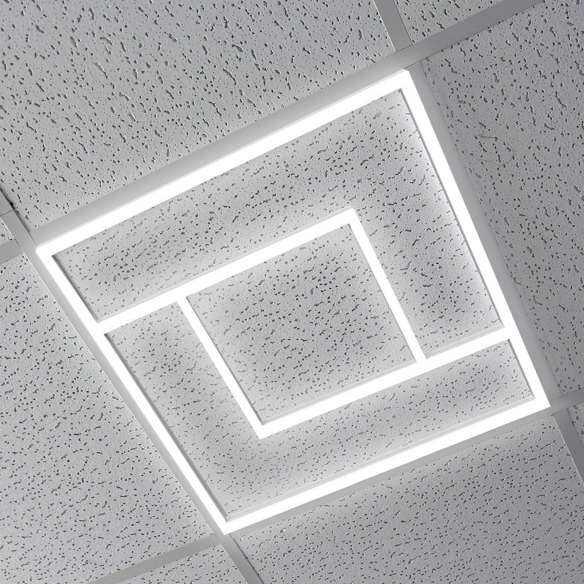 64W Ceiling Border Line LED Frame Panel Light 600 X 600 Recessed 6500K PFL04