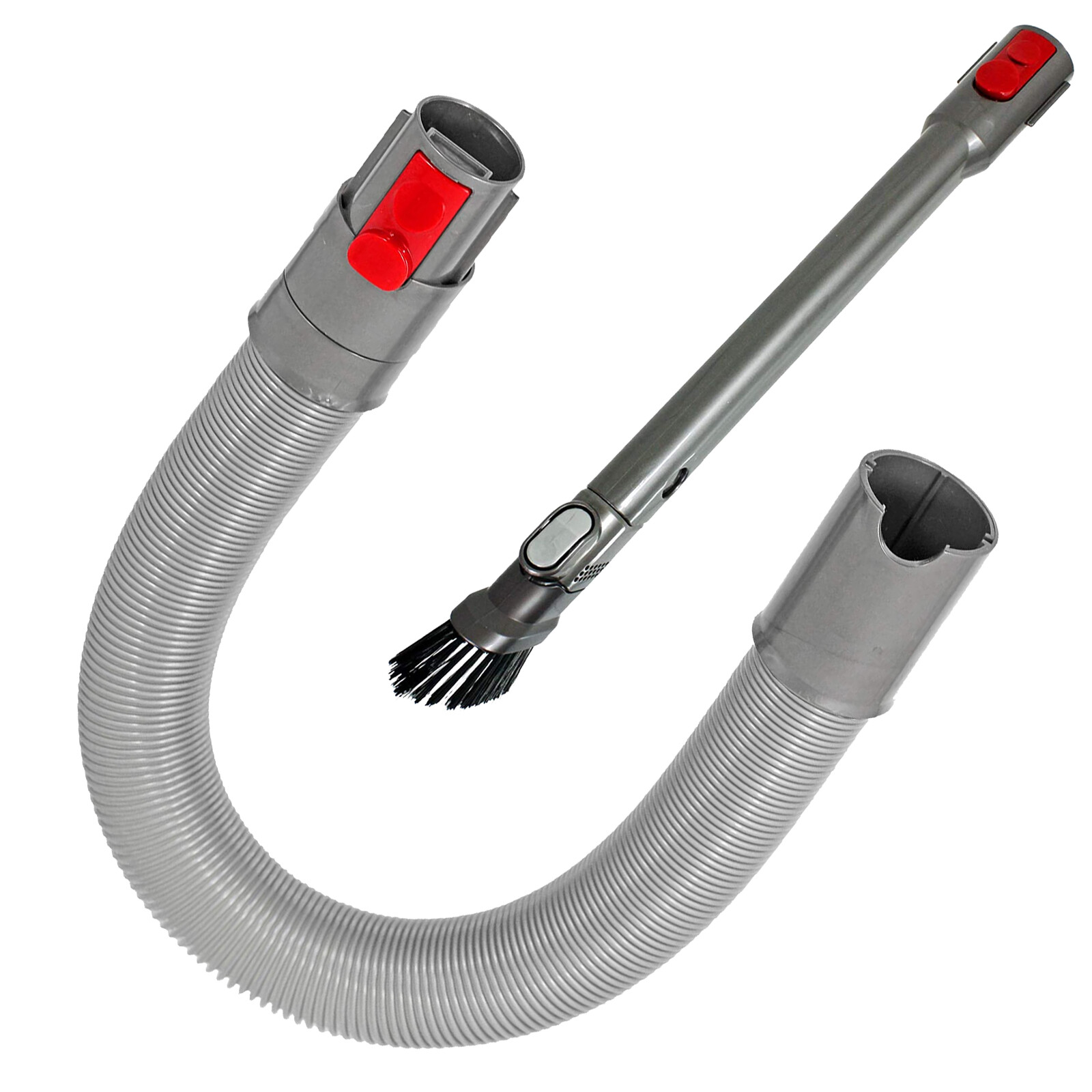 XL Long Hose for DYSON V7 SV11 Quick Release 2.4m + Flexi Crevice Brush Tool