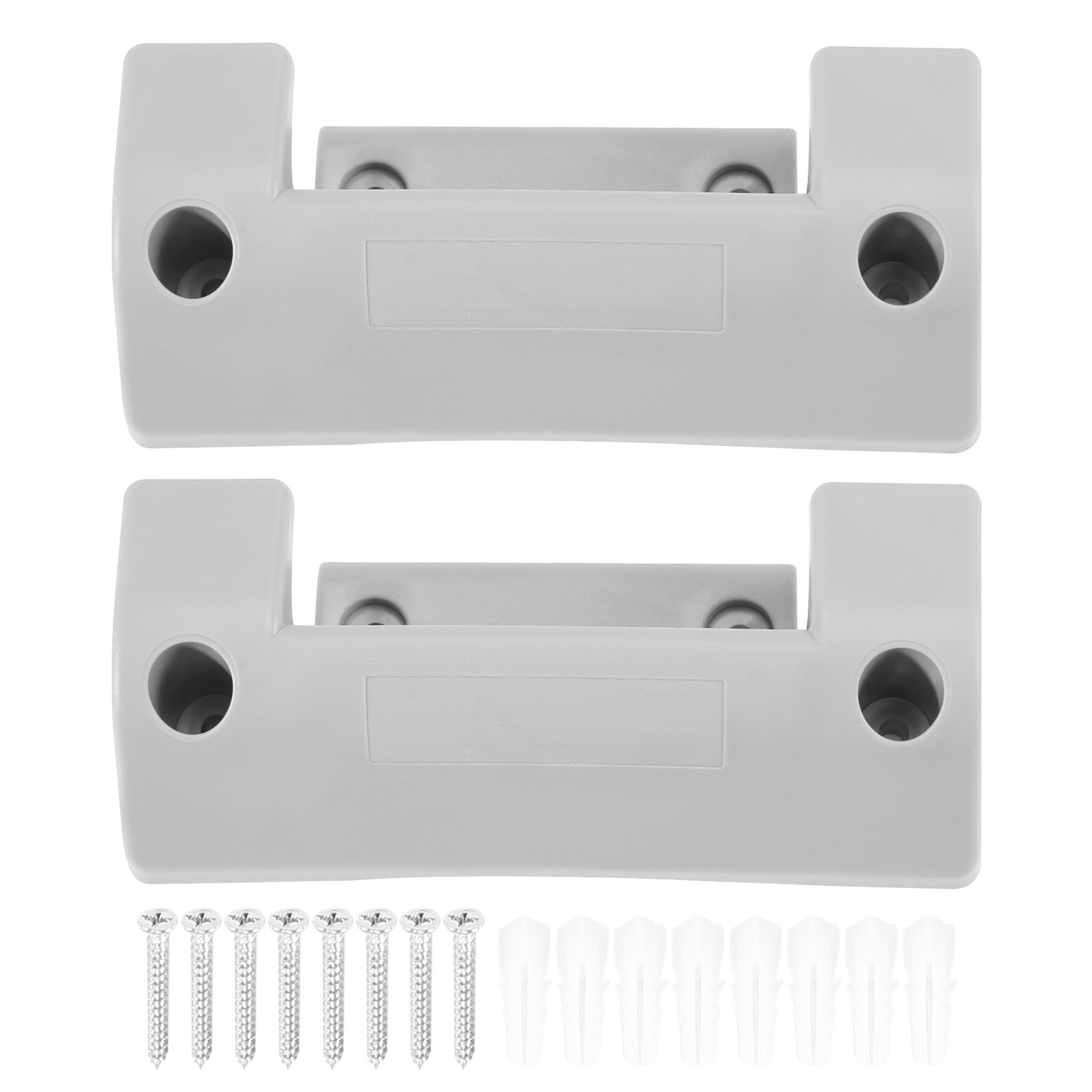 6X(2Pcs Garden Hose Reel Holder PVC Wall Mounted Garden Hose Hanger Pipe6952