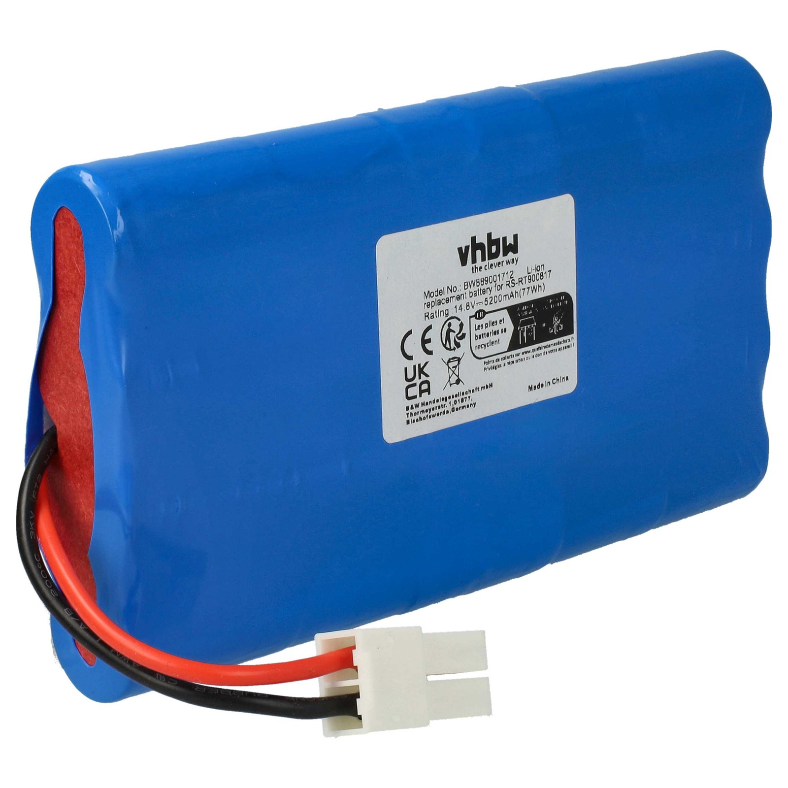 Battery for Rowenta Smart Force Cyclonic RR8037WH RR8037 RR8024WH 5200mAh 14.8V