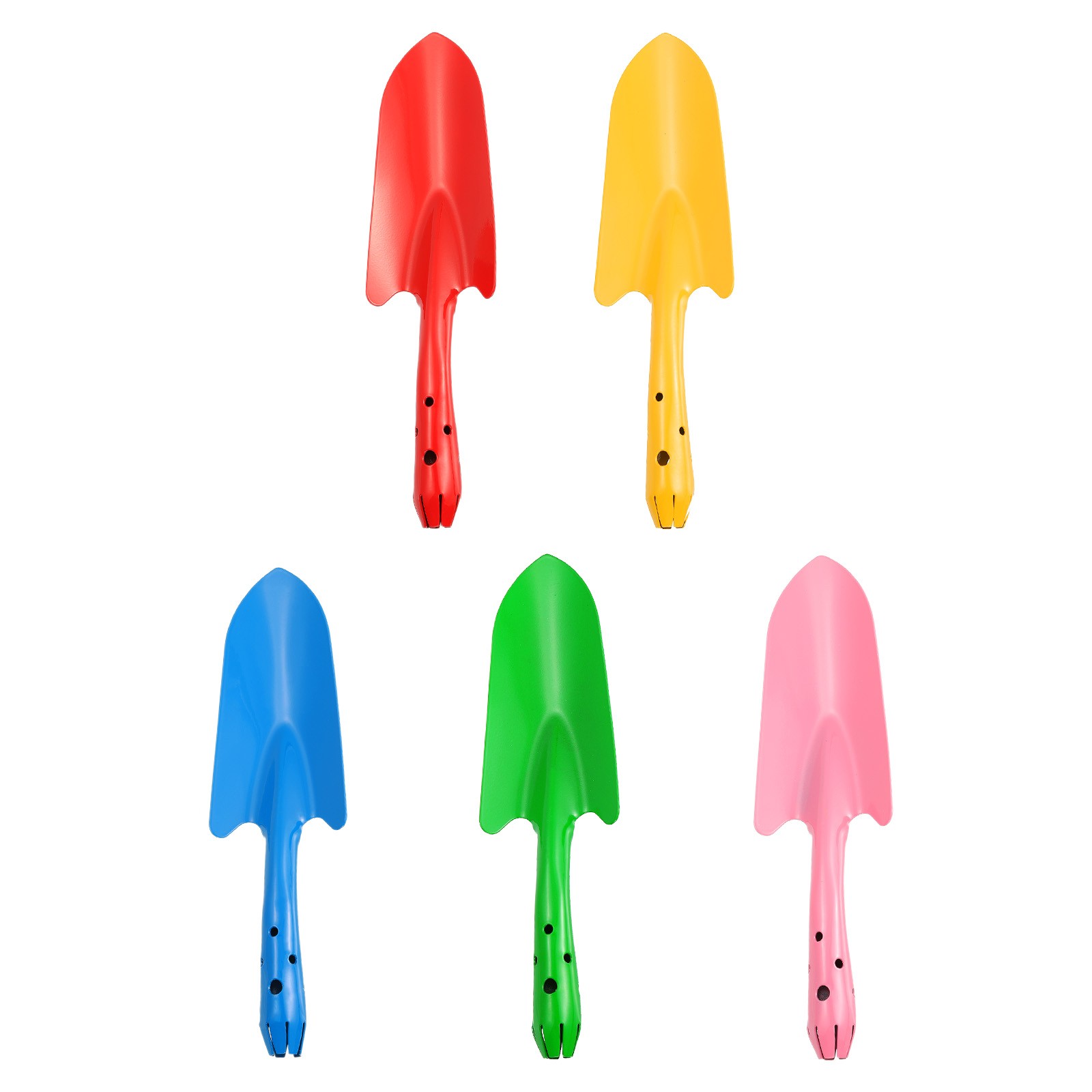 5 Pack Mini Metal Hand Shovel, Colorful Trowel Set Garden Tools for Planting
