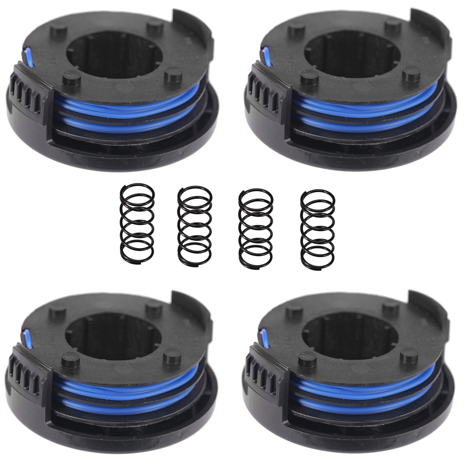 Strimmer Line Spool Cover x4 for MacAllister MGTP300P Gardenline GLGT400 Trimmer