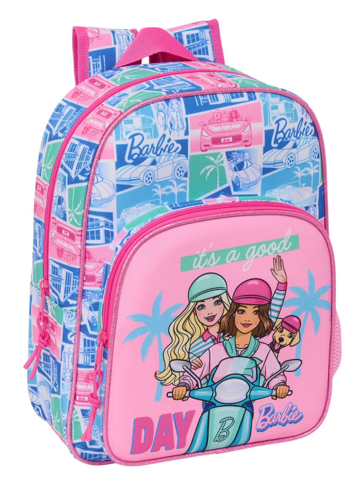 BARBIE – Animated Children's School Backpack, Children's Backpack, Adaptable to