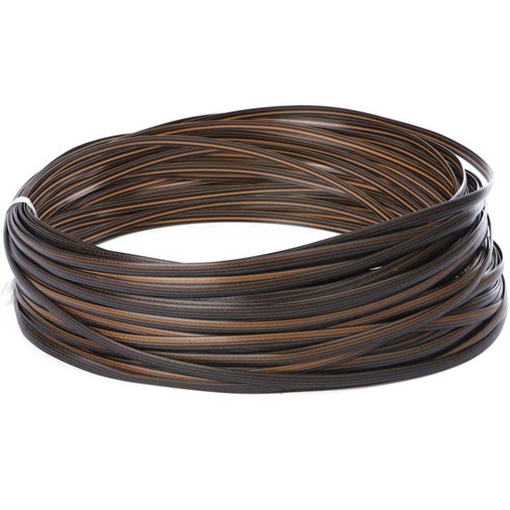 2X(Wicker Repair Kit, Plastic Rattan for Patio Chair Repair Flat Wicker3653