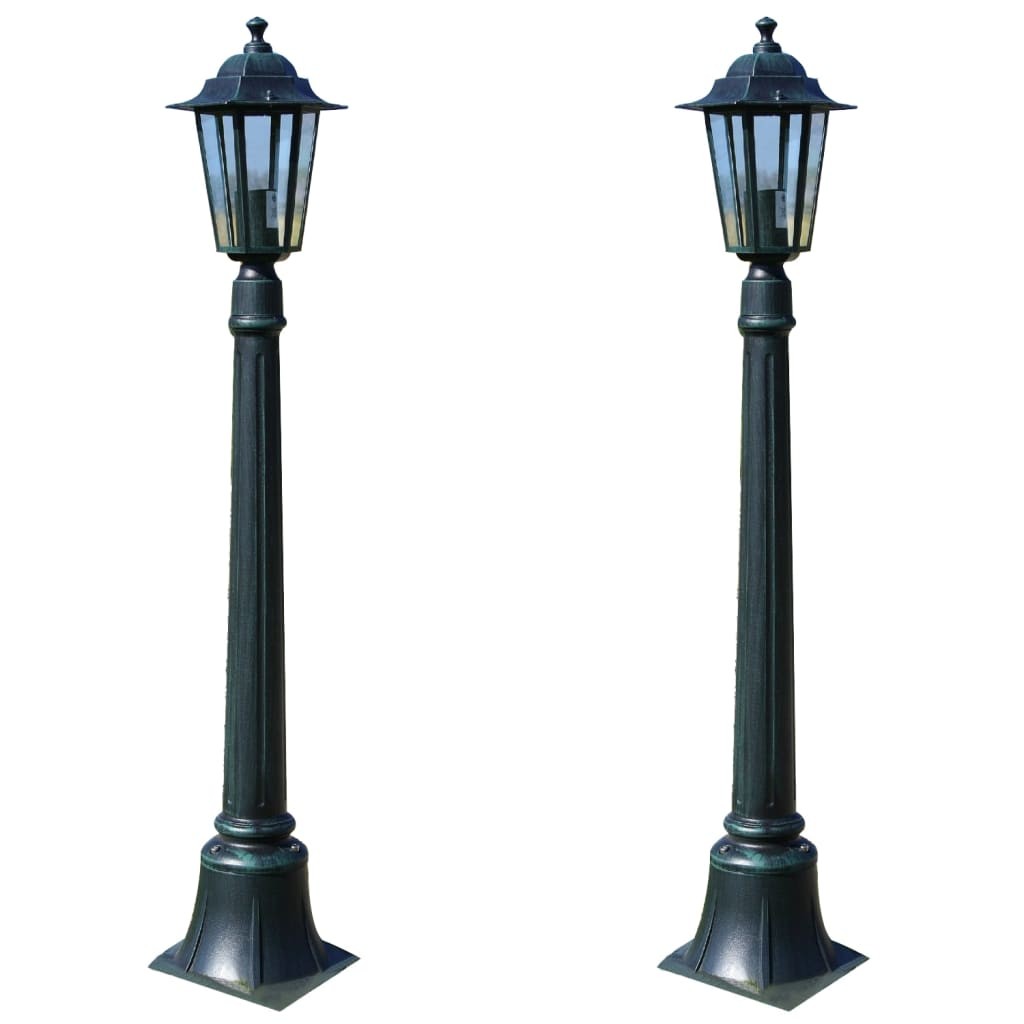 2x Preston Garden Lights 105 cm Outdoor Lamp Lighting Lantern Patio vidaXL