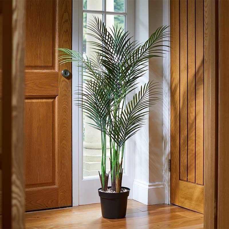 Artificial Phoenix Palm Tree Potted Plant Realistic Decoration Indoor Ornamental