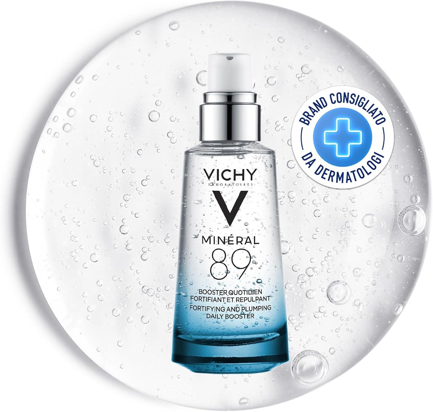 Vichy Mineral 89 Hyaluronic Acid Hydrating Serum For All Skin Types, 50ml