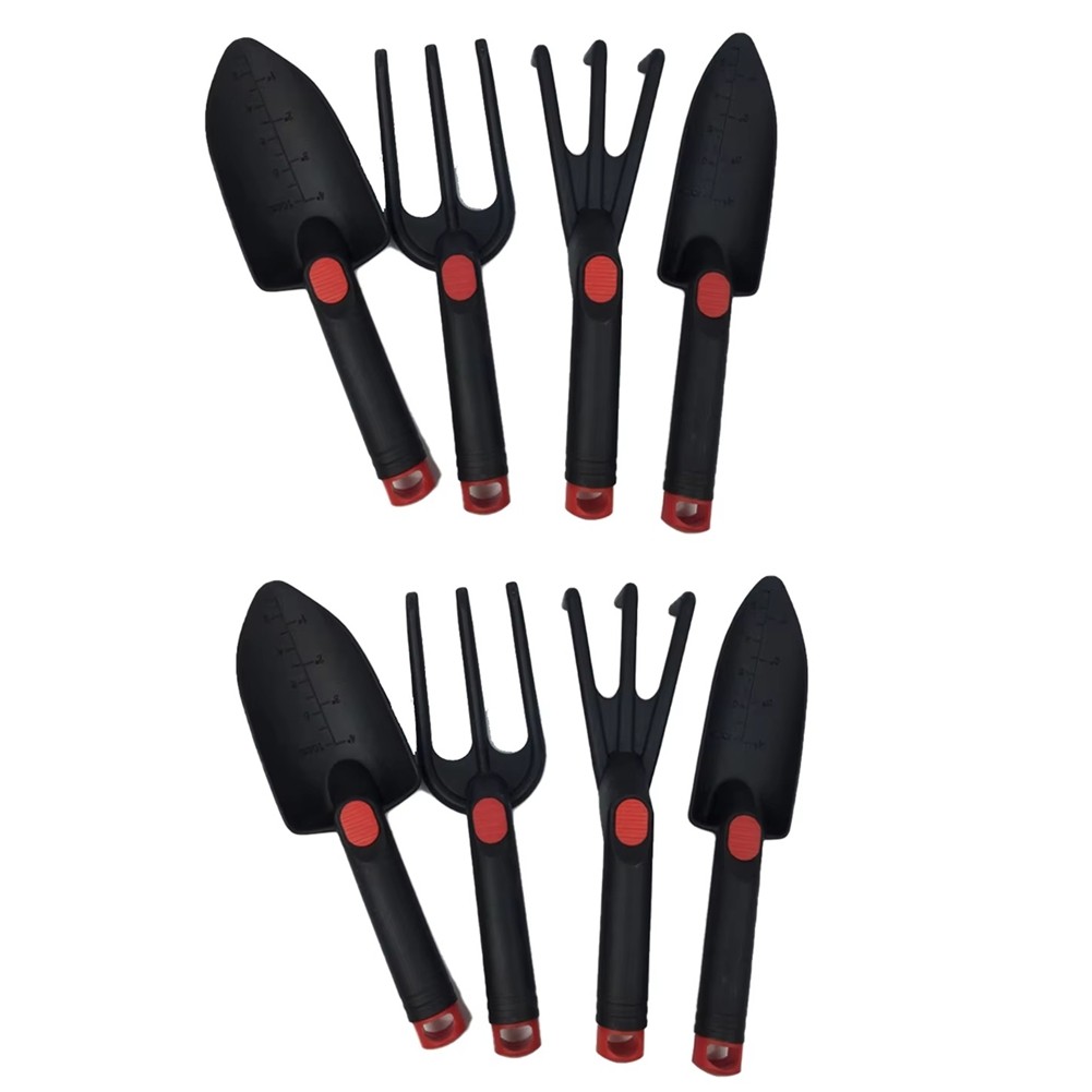 8 Piece Set Multifunctional Household Potting Tools Wooden Handle Shovel6204