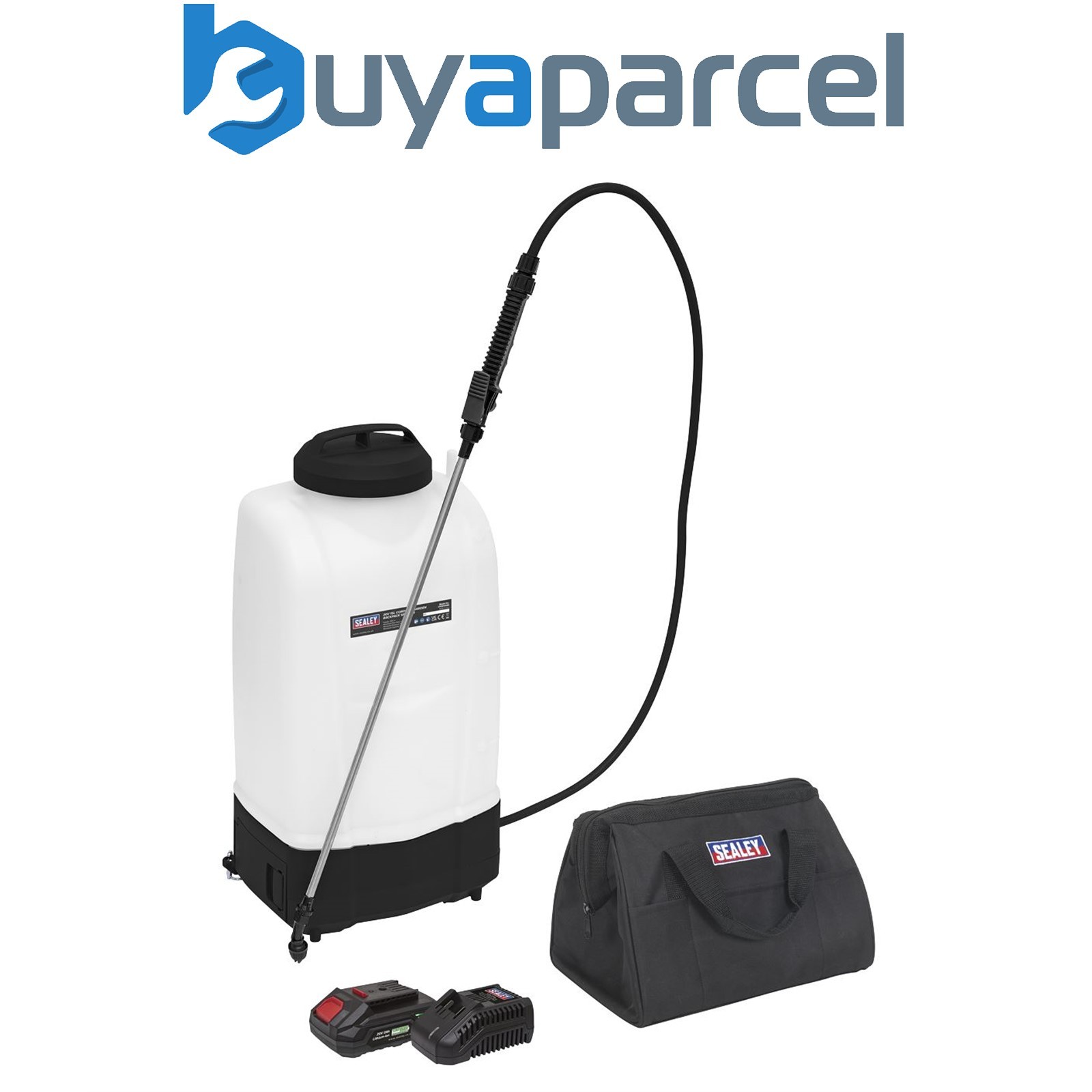 Sealey CP20VGBSKIT1 SV20 Series 15L Cordless Garden Backpack Sprayer 20V 2Ah