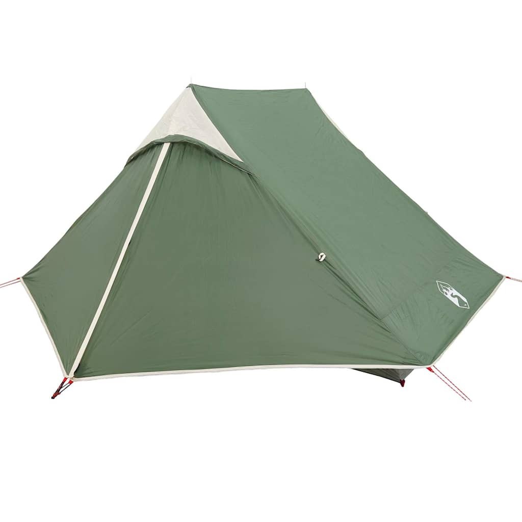 Camping Tent 2-Person Lightweight Patio Dome Green Waterproof vidaXL
