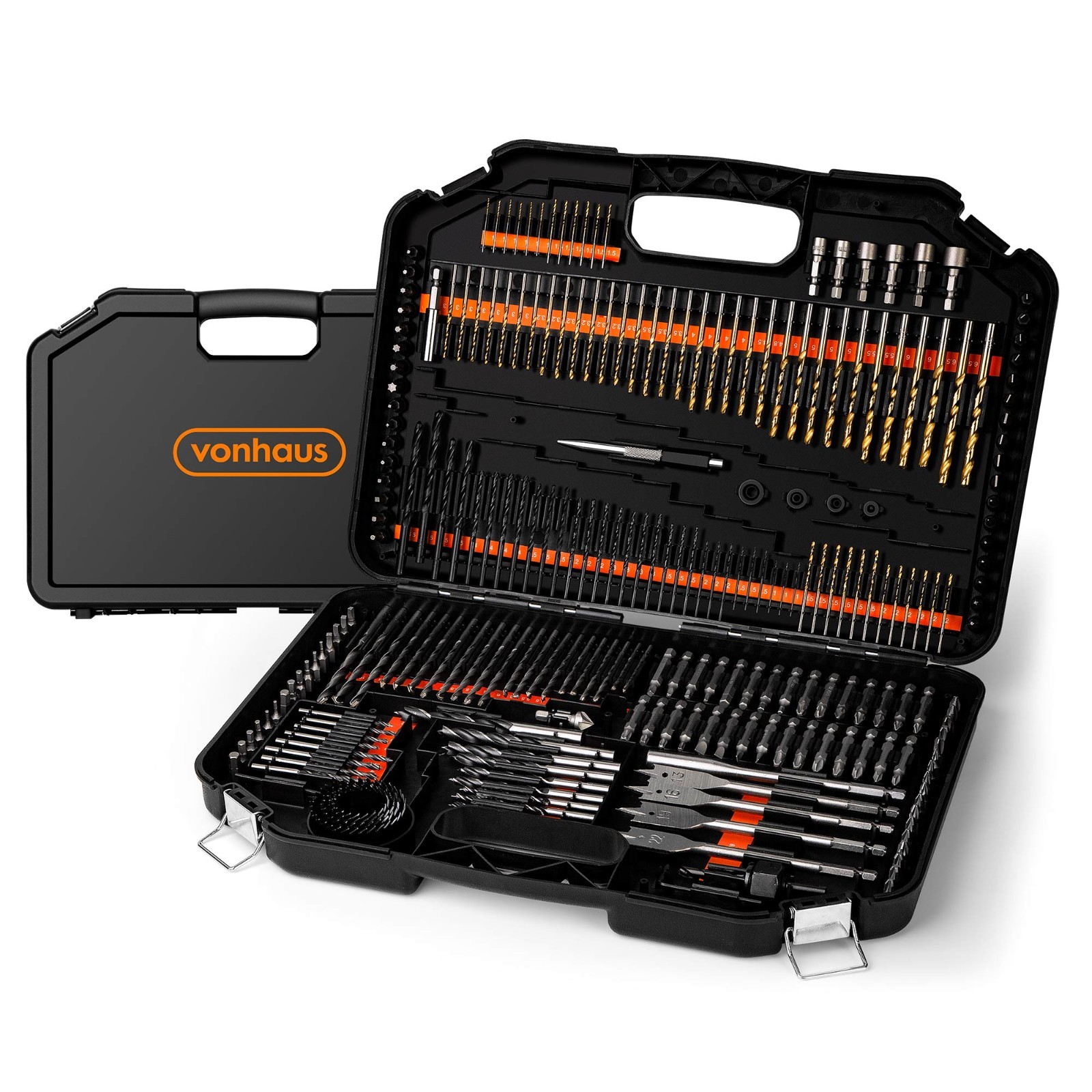 246pc Drill Bit Set - VonHaus Combination Drill Bit Set & More in Storage Case