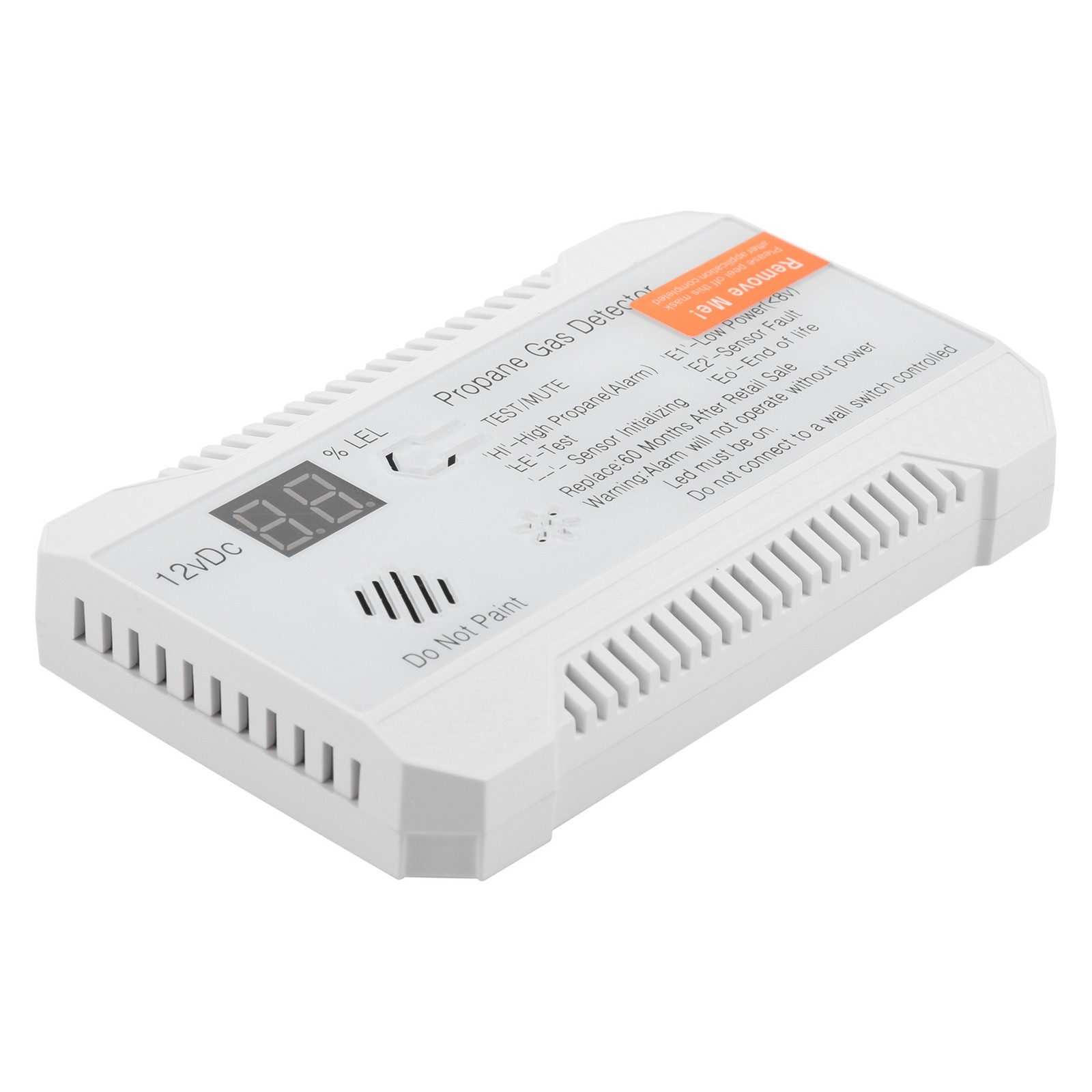 Propane Detector 12V LPG Natural Gas Sensor Leak Alarm 85DB Siren for Car2507