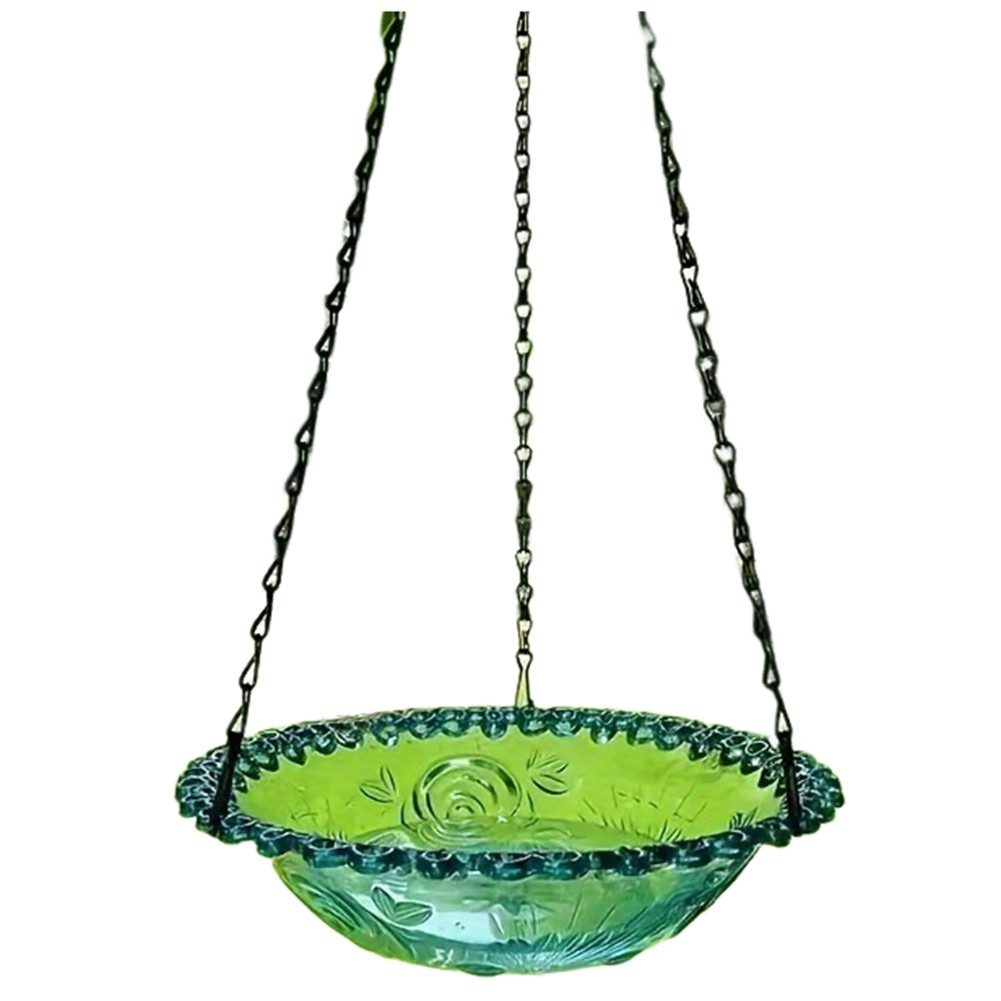 3X(Explosion Suspension Metal Bird Feeder Outdoor Feeder Pet Bird Bird7302