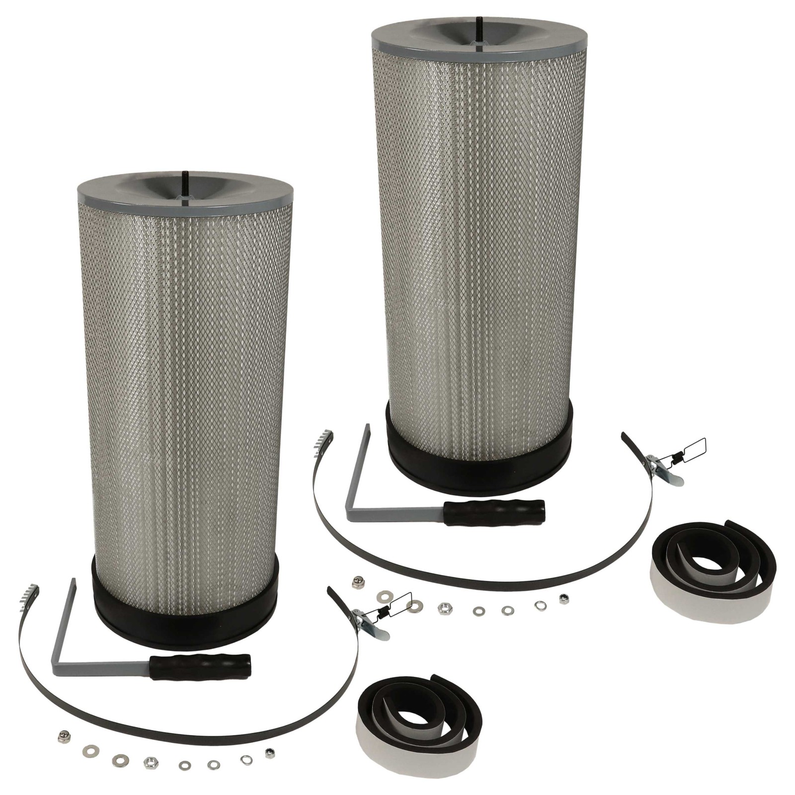 2x Fine Dust Filter + Cleaning Brush for Holzmann ABSFF850 for Vacuum Unit