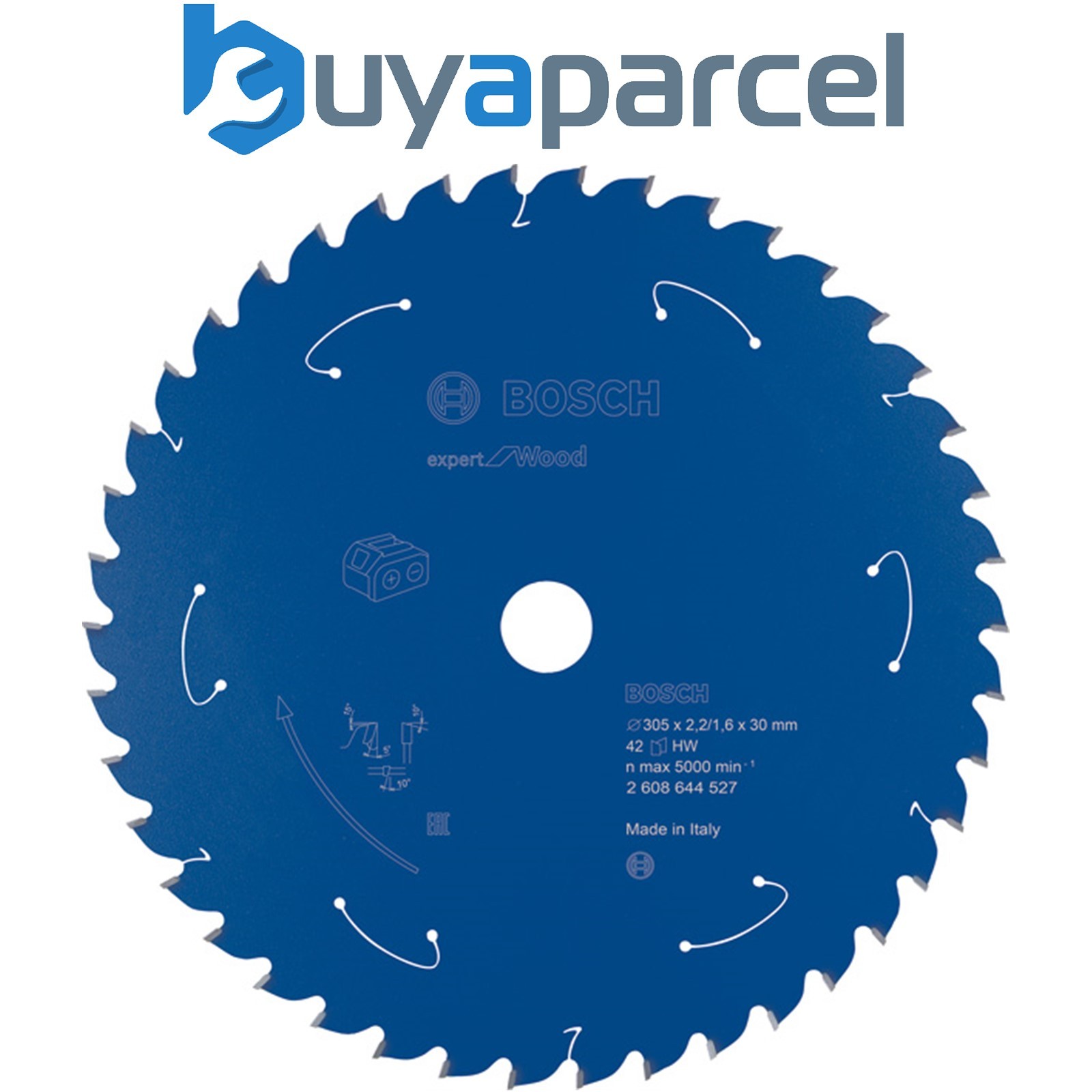 Bosch Expert Wood Circular Saw Blade Cordless Saws 305x2.2/1.6x30 T42 2608644527