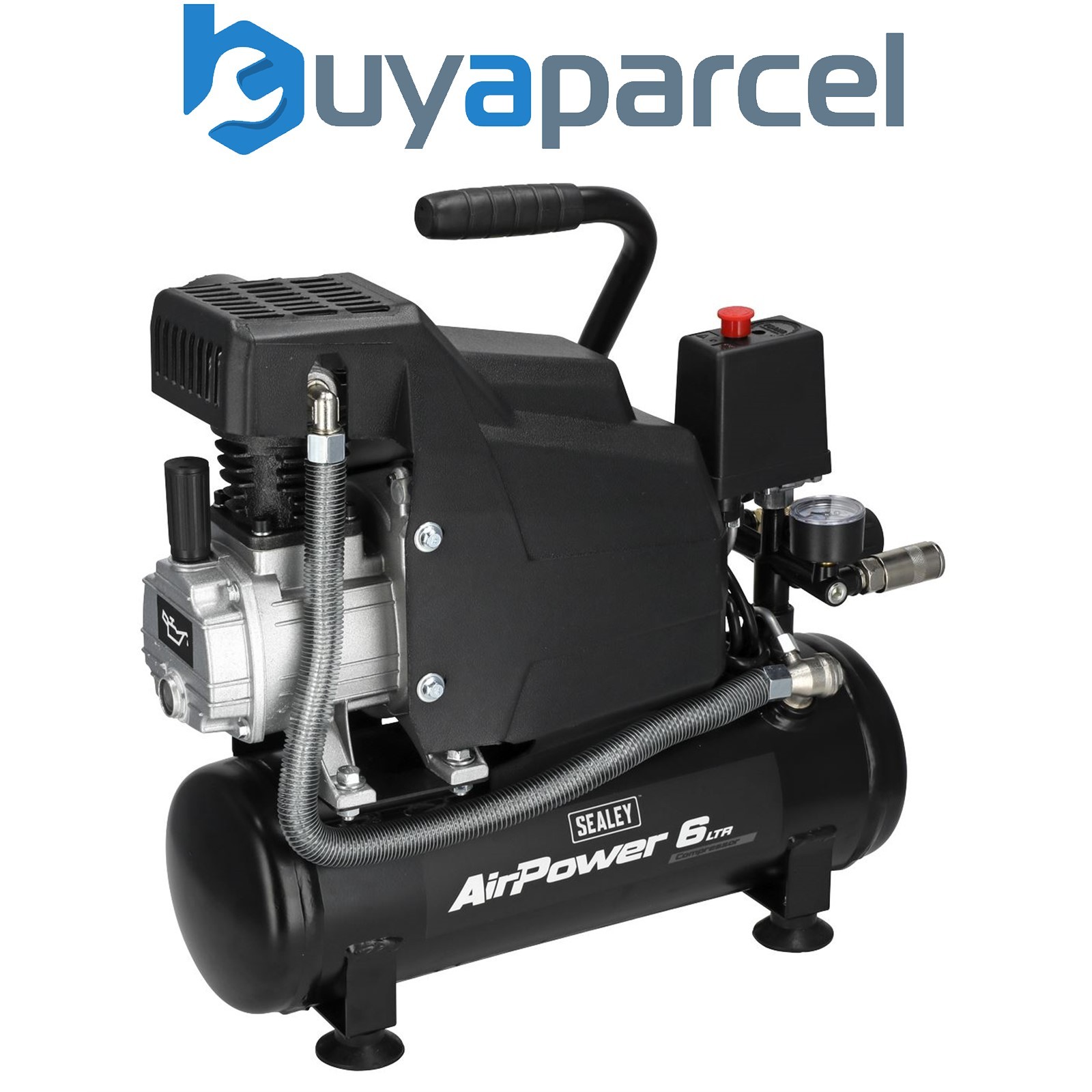 Sealey SAC0620A 6L Direct Drive Air Compressor 2hp