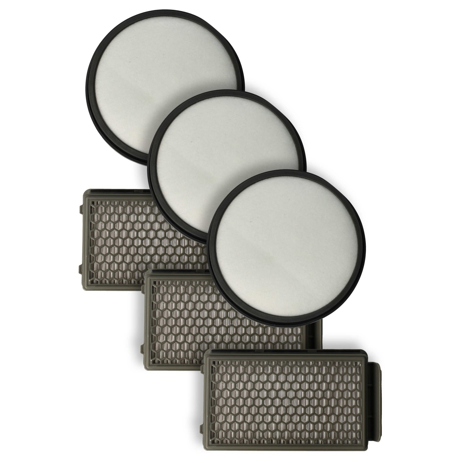 3x Filter Set HEPA for Rowenta RO3927EA RO3786EA RO3798EA RO3923EA RO3799EA