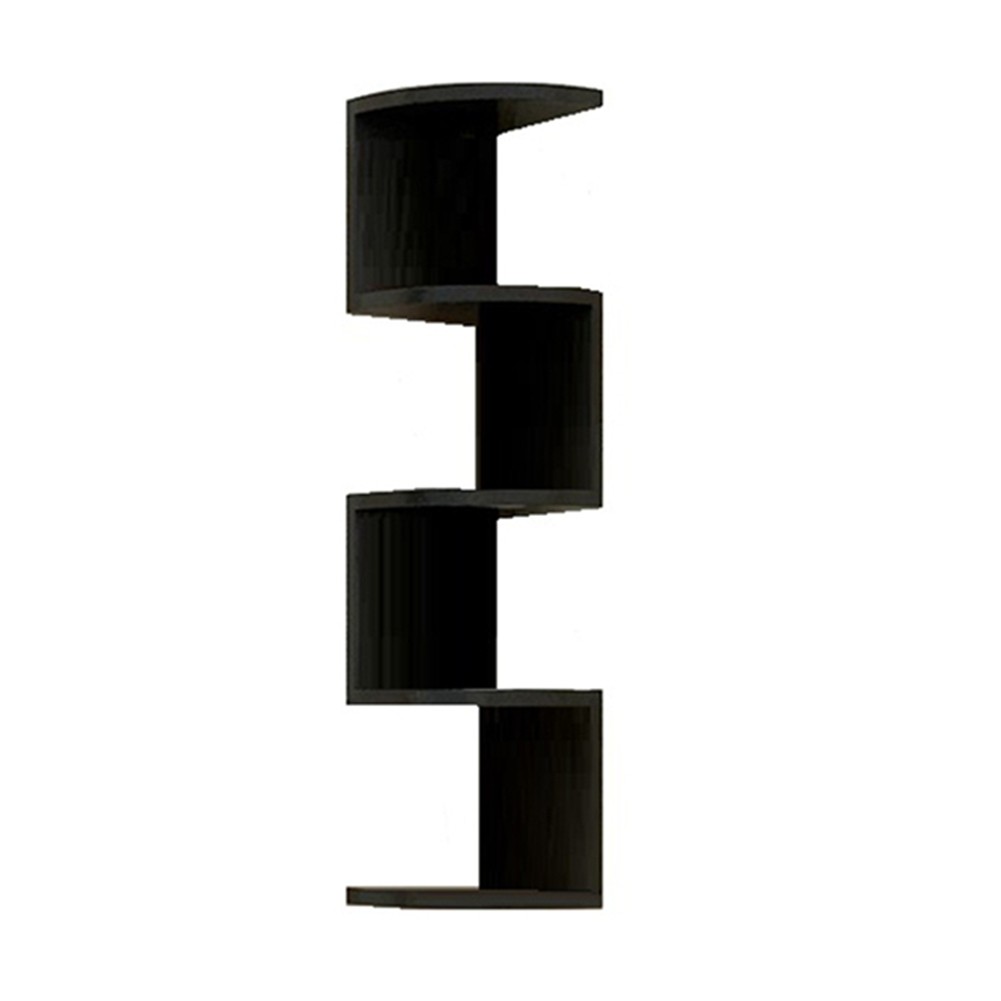 Wall Mounted Corner Storage Rack Classic Wall Rack 5 Layers Semicircular5169