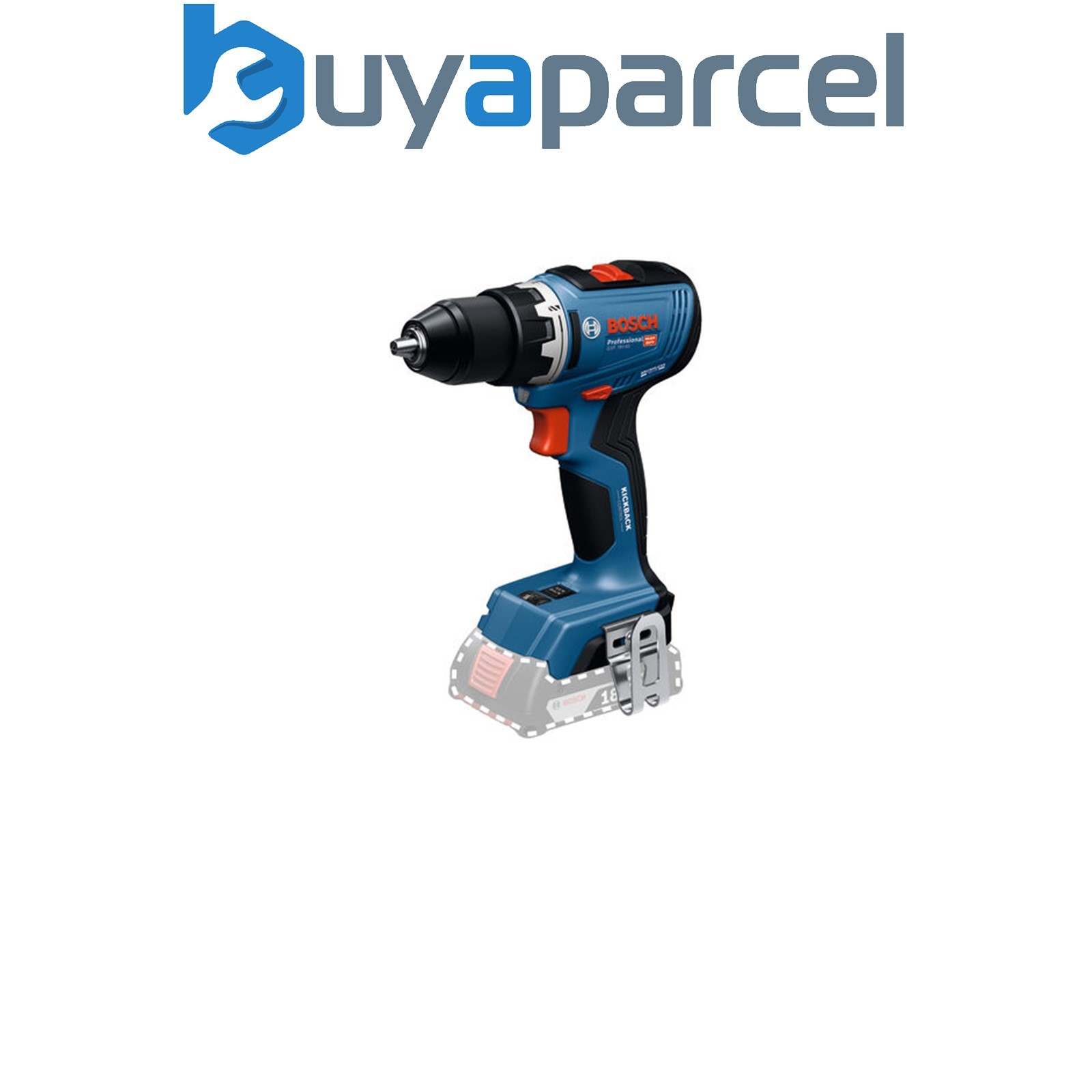 Bosch PRO 18v Cordless Drill/Driver GSR 18V-65 Carton box 06019N3200