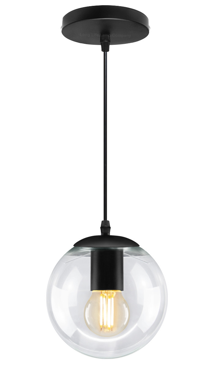 Vintage Glass Globe Ceiling Hanging Pendant Light Shade Globe Lighting M0086
