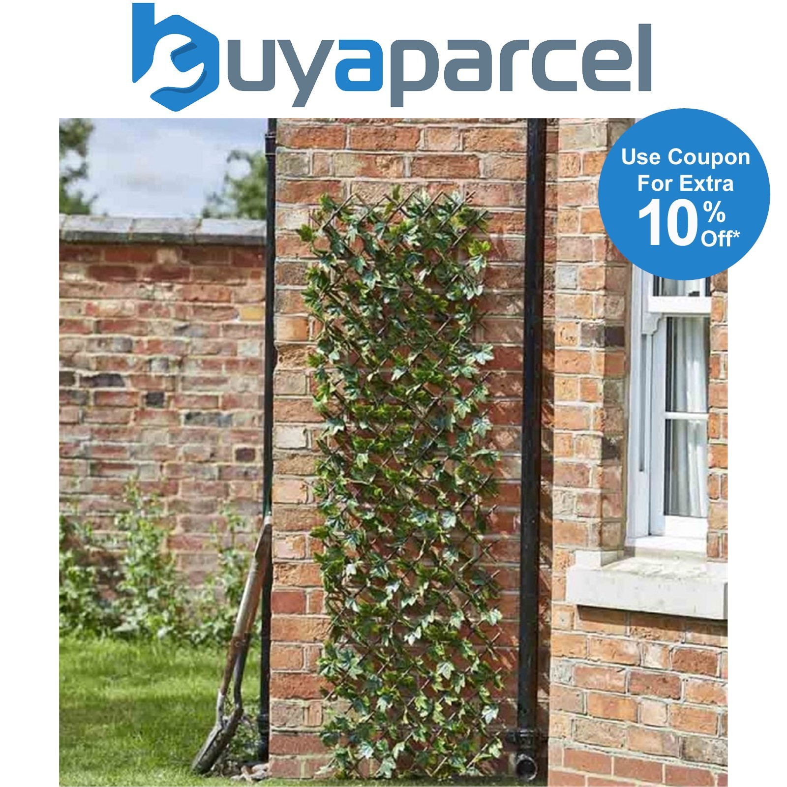 Smart Garden 90cm x 180cm Expanding Maple Leaf Trellis Wheelie Bin Screen