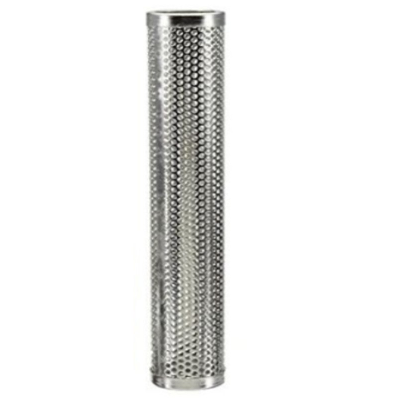3X(Bbq Stainless Steel Accessories Meshes Perforated Mesh Smoker Tube5129