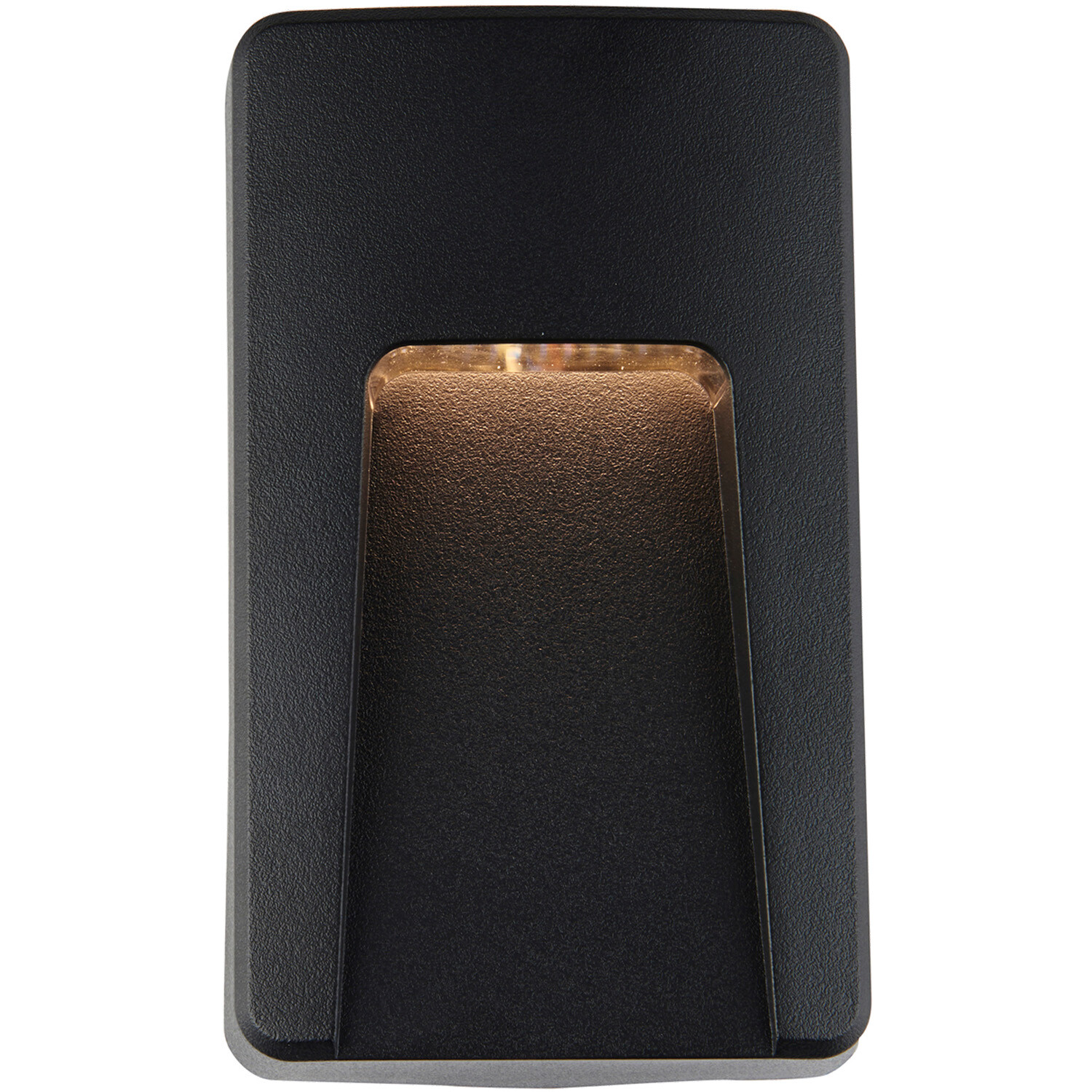 Vertical Outdoor IP65 Pathway Guide Light - Indirect CCT LED - Black ABS Plastic