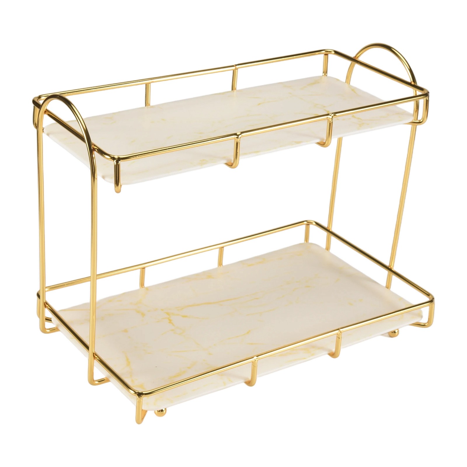 2X(Light Luxury Countertop Makeup Organizer Skin Care Products Perfume5651