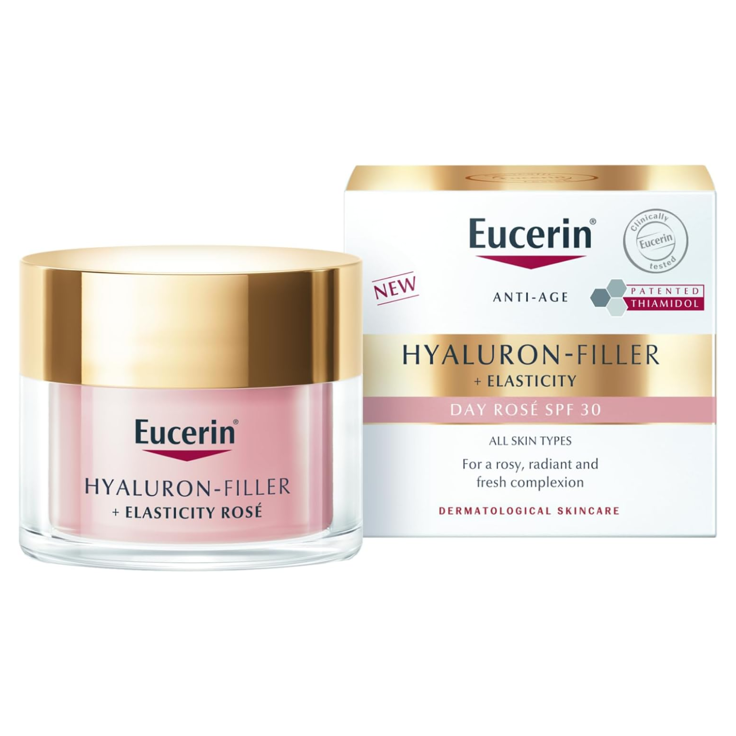 Eucerin Hyaluron-Filler + Elasticity Day Rose Cream SPF 30 - 50ml