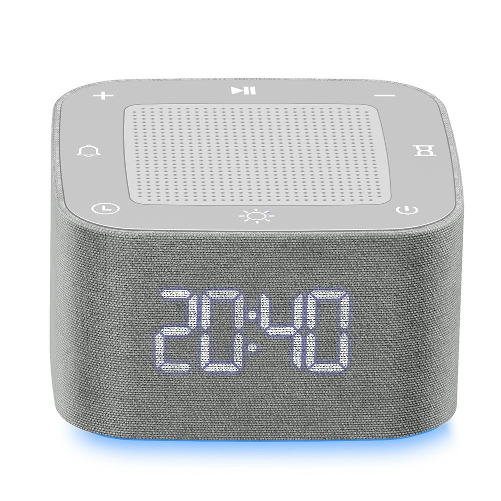 3X(Alarm Clock Sleep Sound Machine 8-Color Night Light 32 Soothing Sounds1384