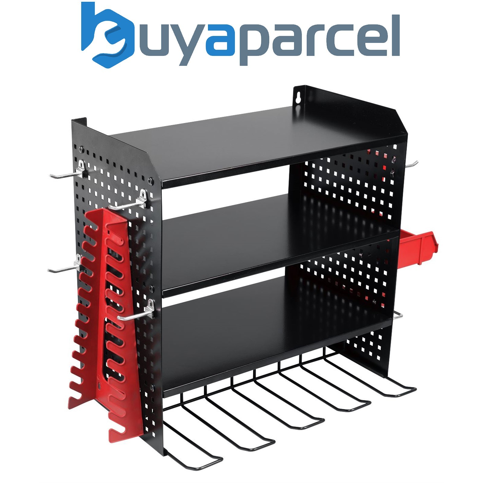 Sealey PTSR4 Power Tool Storage Rack with Shelves