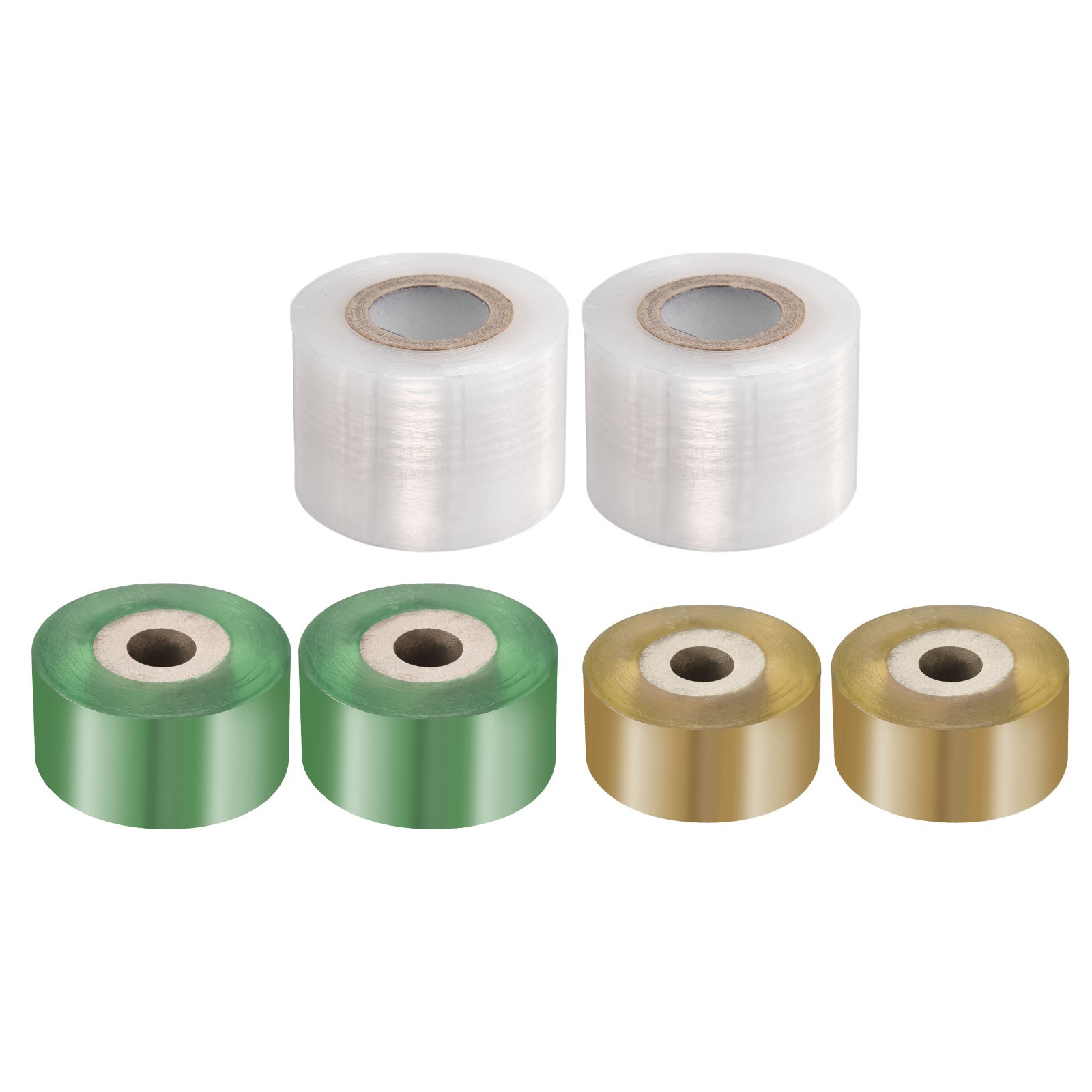 6 Rolls 2CM 3CM 5CM Width 100M Long Fruit Tree Grafting Tape, 3 Colors