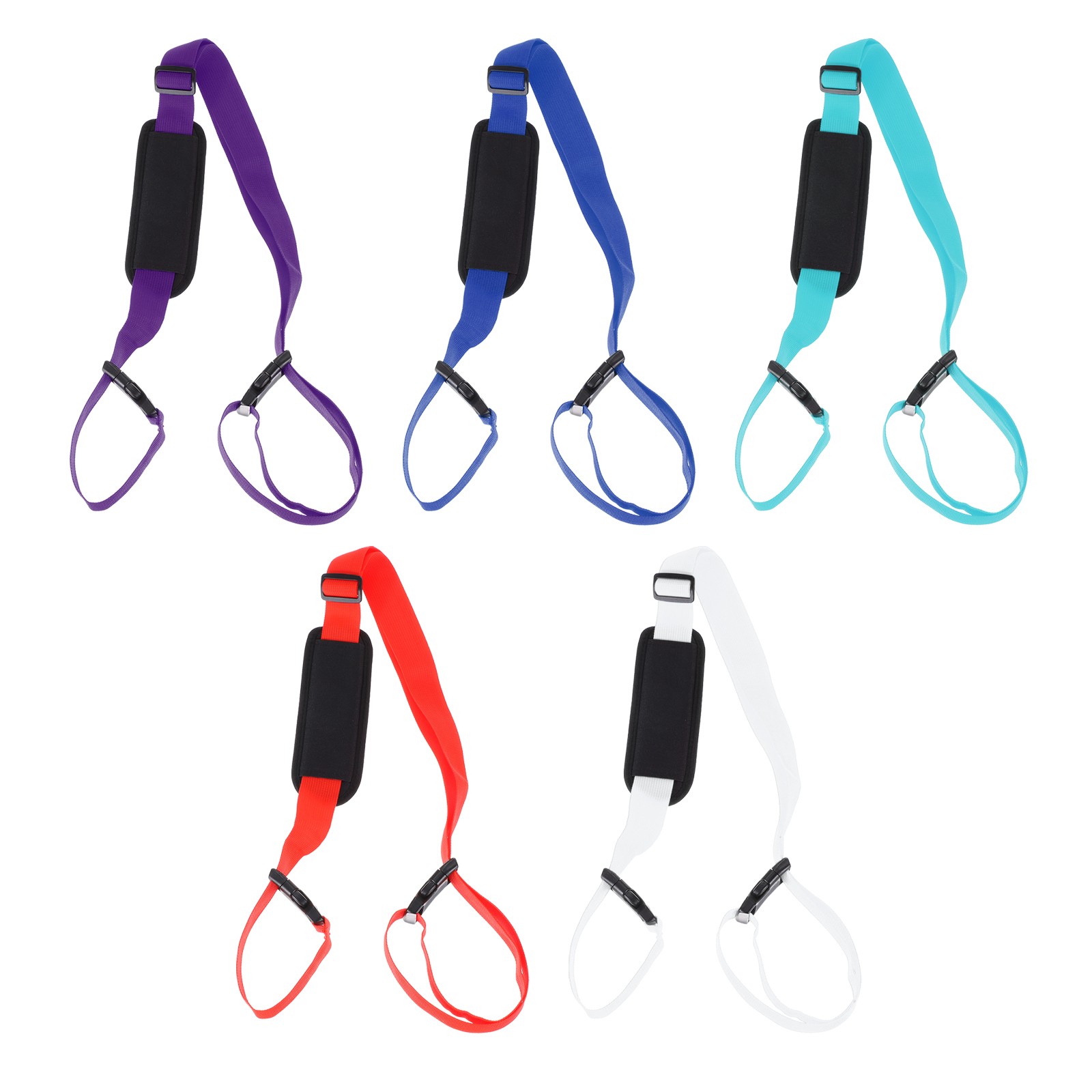 5 Pcs Carrying Beach Chair Straps Adjustable Beach Chair Straps Multicolor