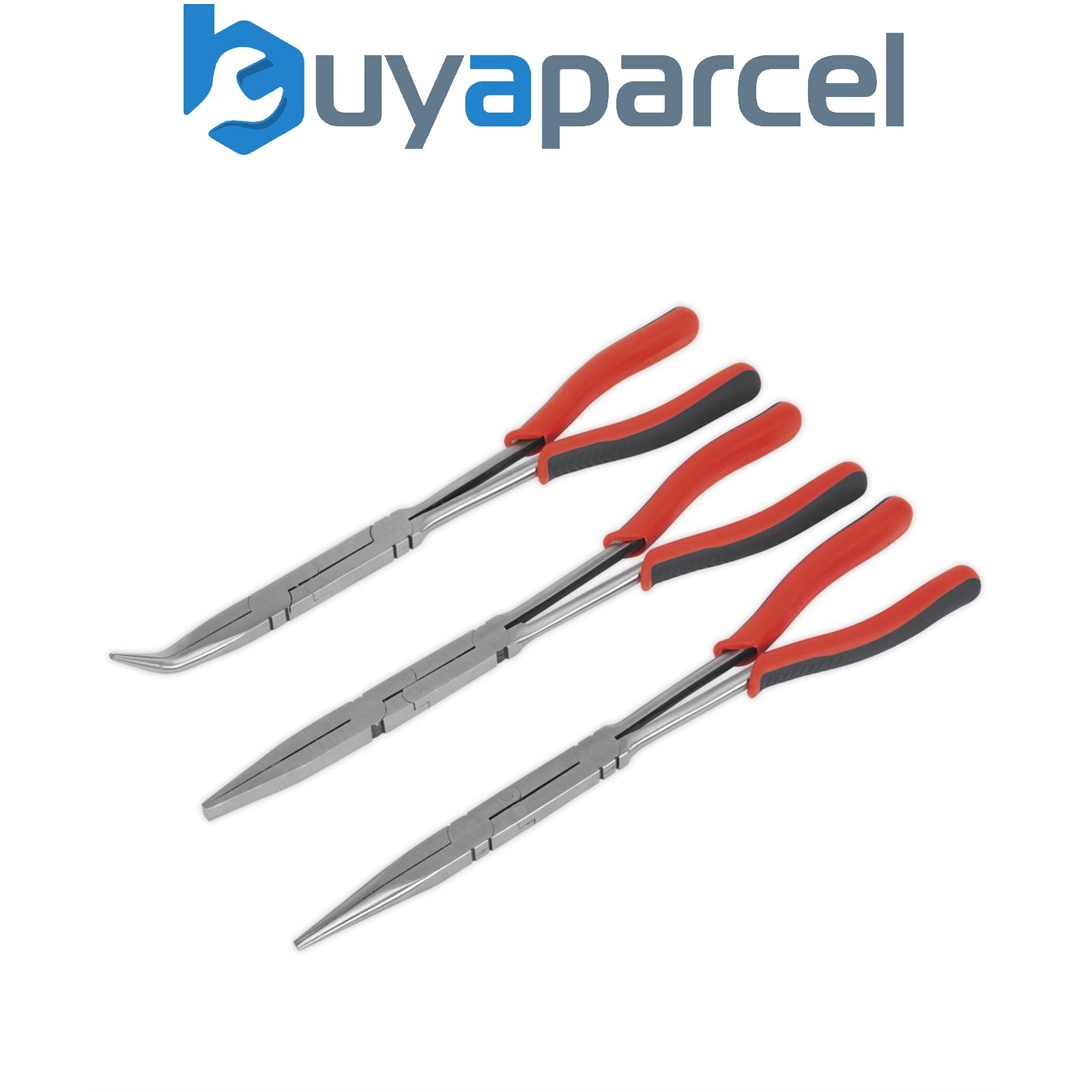 Sealey AK8580 Premier Long Double Joint Pliers Set 335mm 3pc