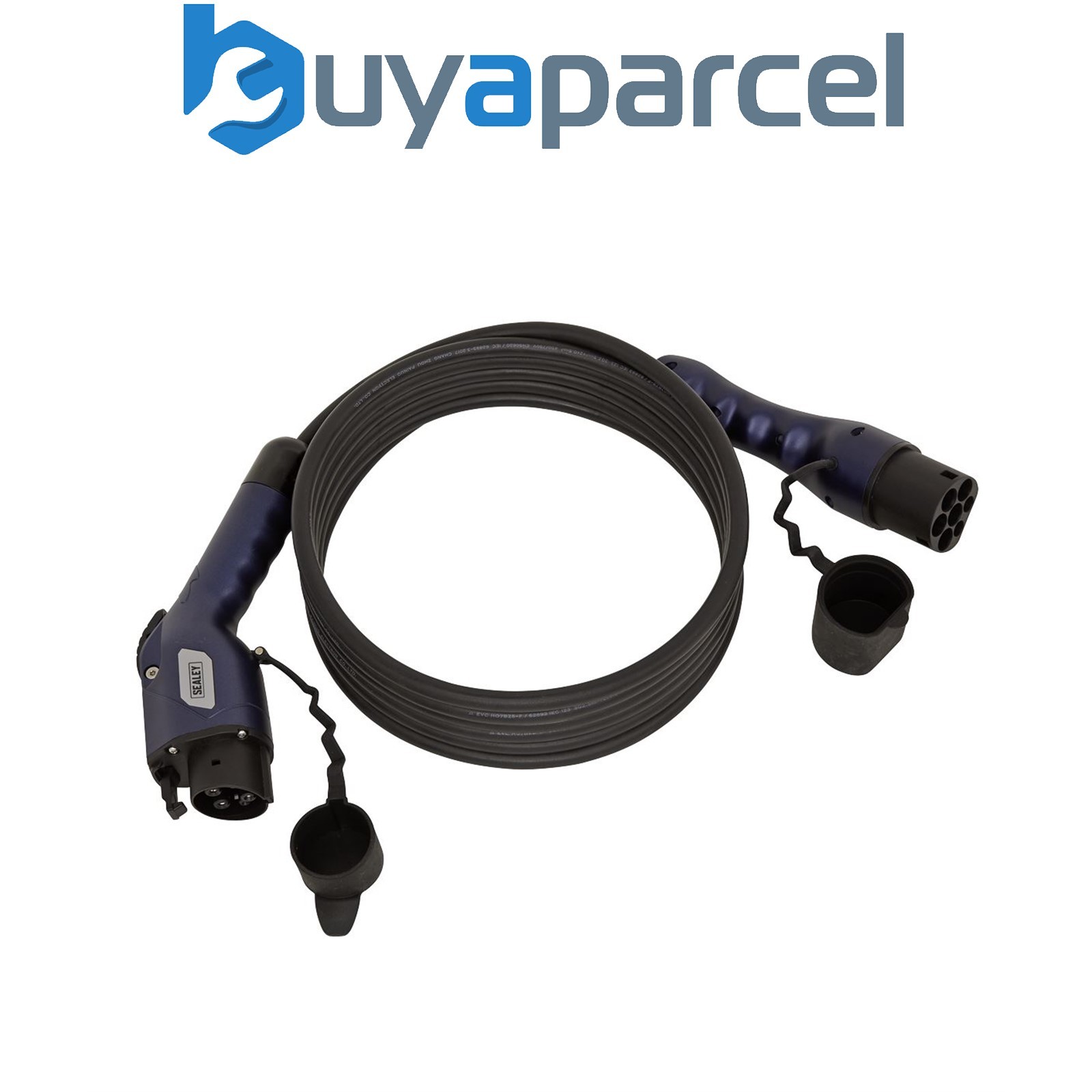Sealey EVCC1216 EV Charging Cable Type 1 to Type 2 16A (3.7KW) 5m