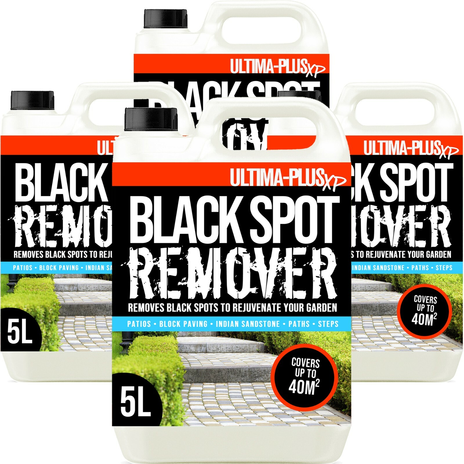 Patio Black Spot Remover 20L Algae Green Mould Drive Way Killer Ultima Plus XP