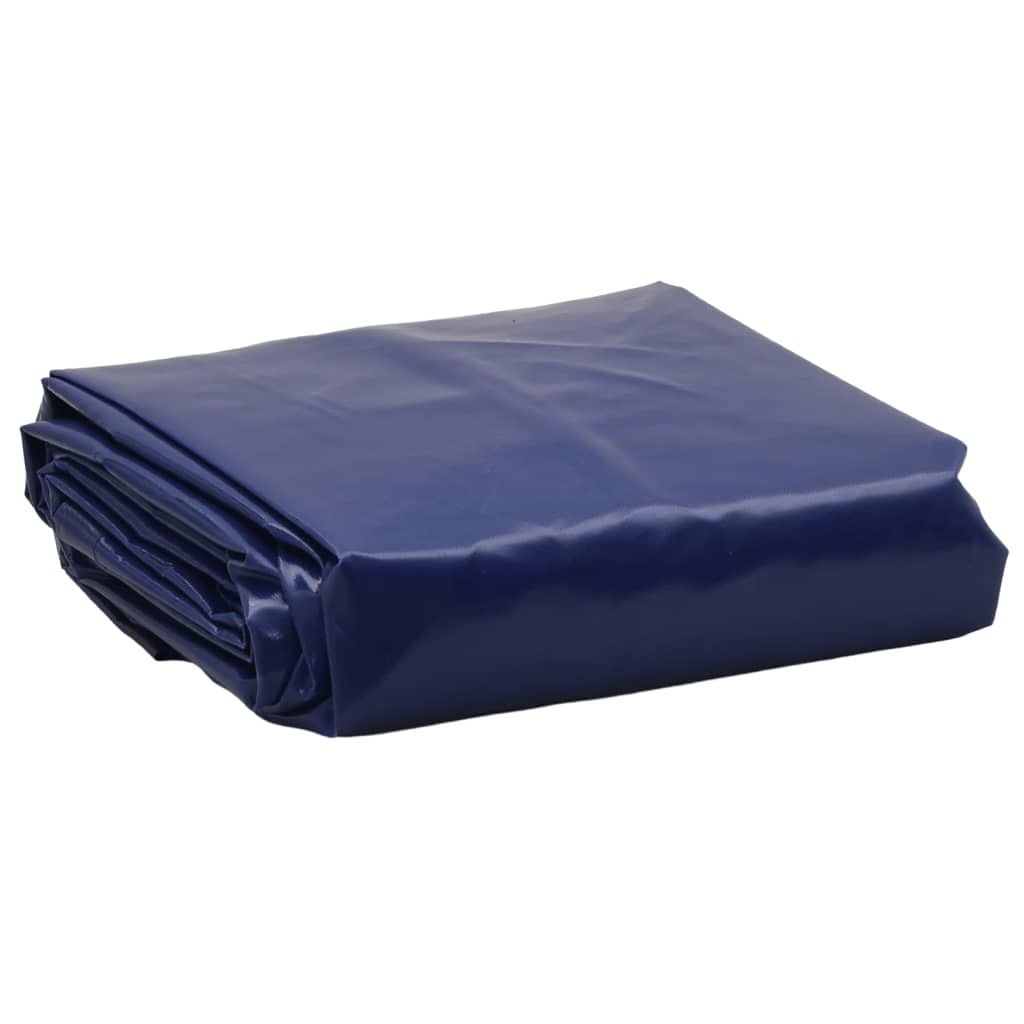 Tarpaulin Ground Sheet Waterproof Camping Tarp Cover Blue 650 g/m² vidaXL