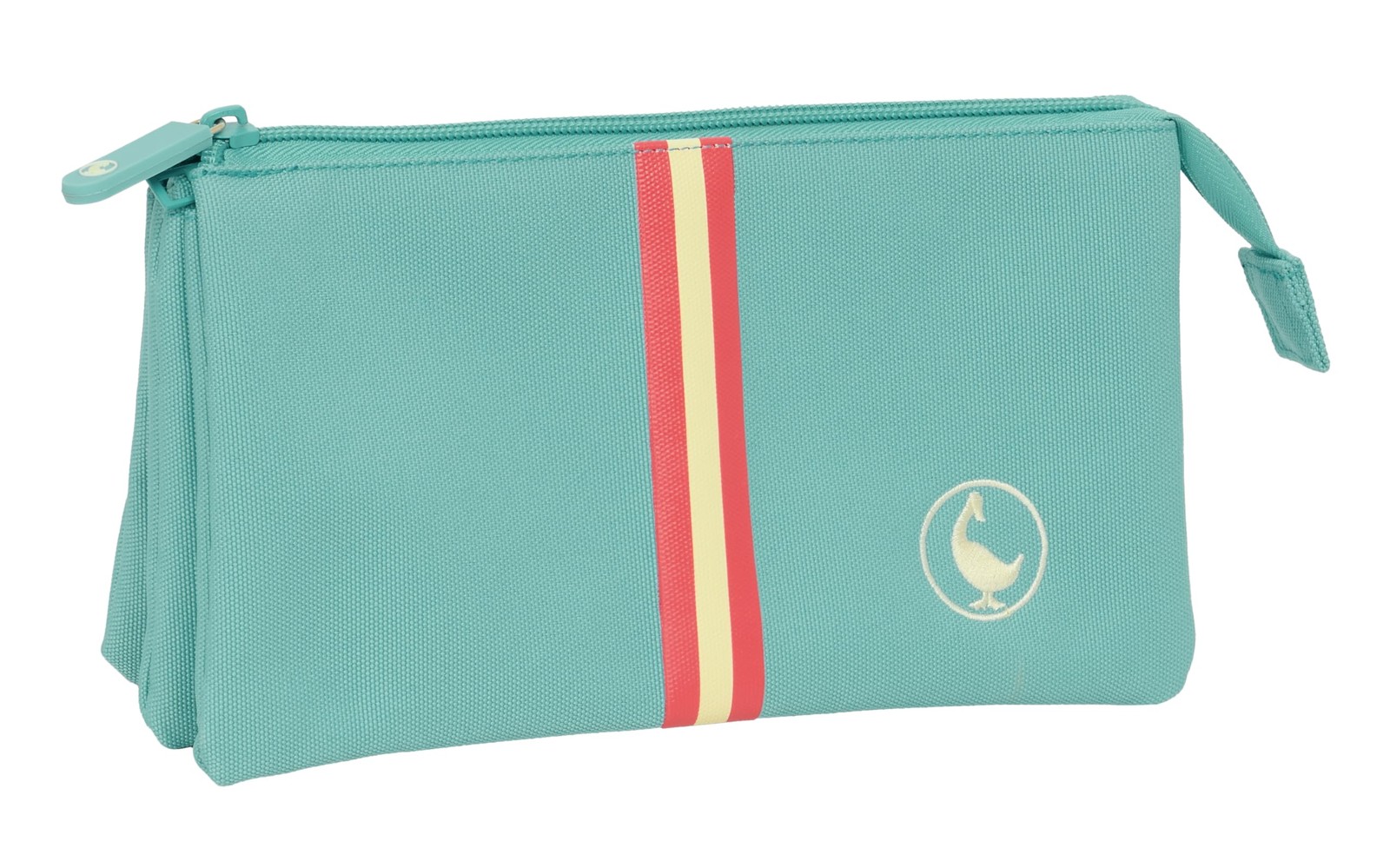 Safta EL GANSO BASICS – Triple Pencil Case, Children's Pencil Case, Ideal for Sc