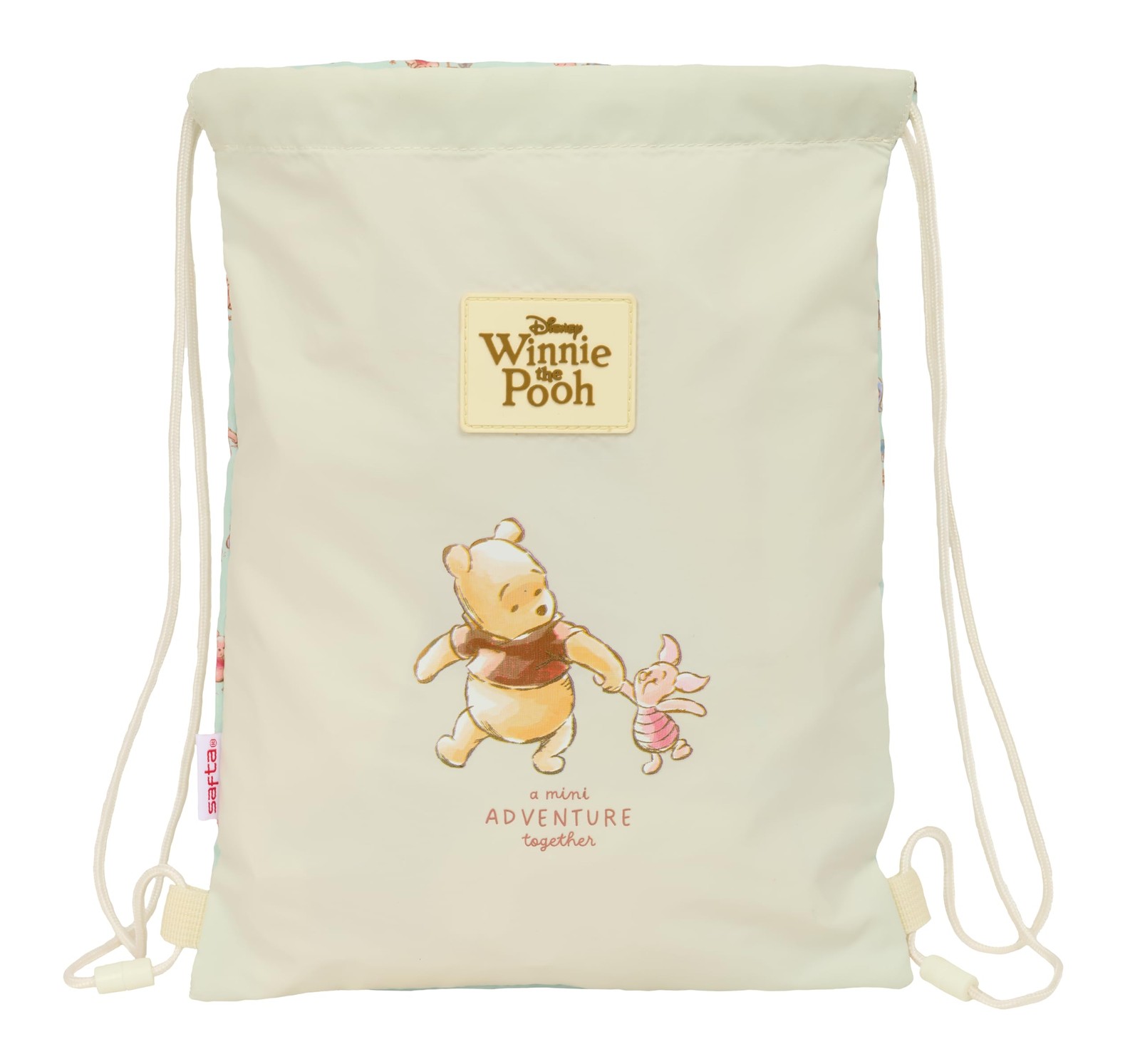 WINNIE THE POOH – Junior Flat Bag Backpack, Ideal for Children of Different Ages
