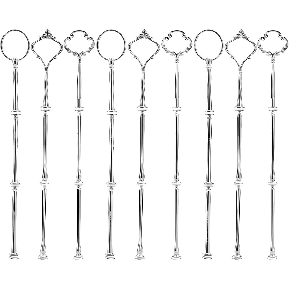 9 Sets 3 Tier Cupcake Stand Fittings 3 Tier Serving Stand S8C73100