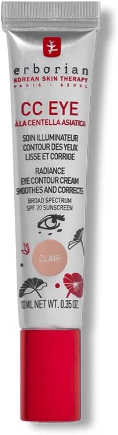 Erborian - CC Eye Cream with Centella Asiatica - Illuminating, Moisturizing and