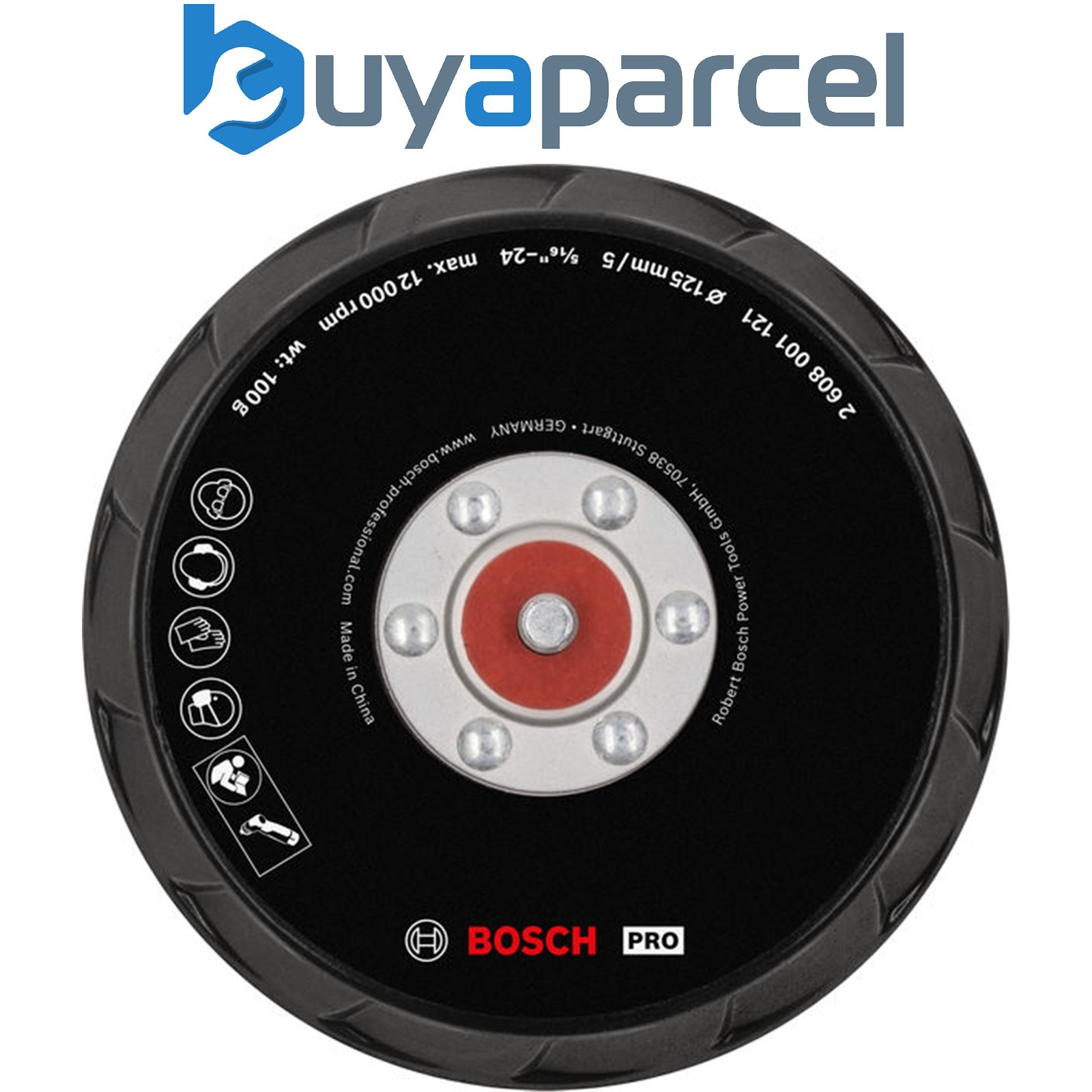 Bosch PRO Function sanding PRO Polishing Pad 125mm GPX 12V-125 2608001121